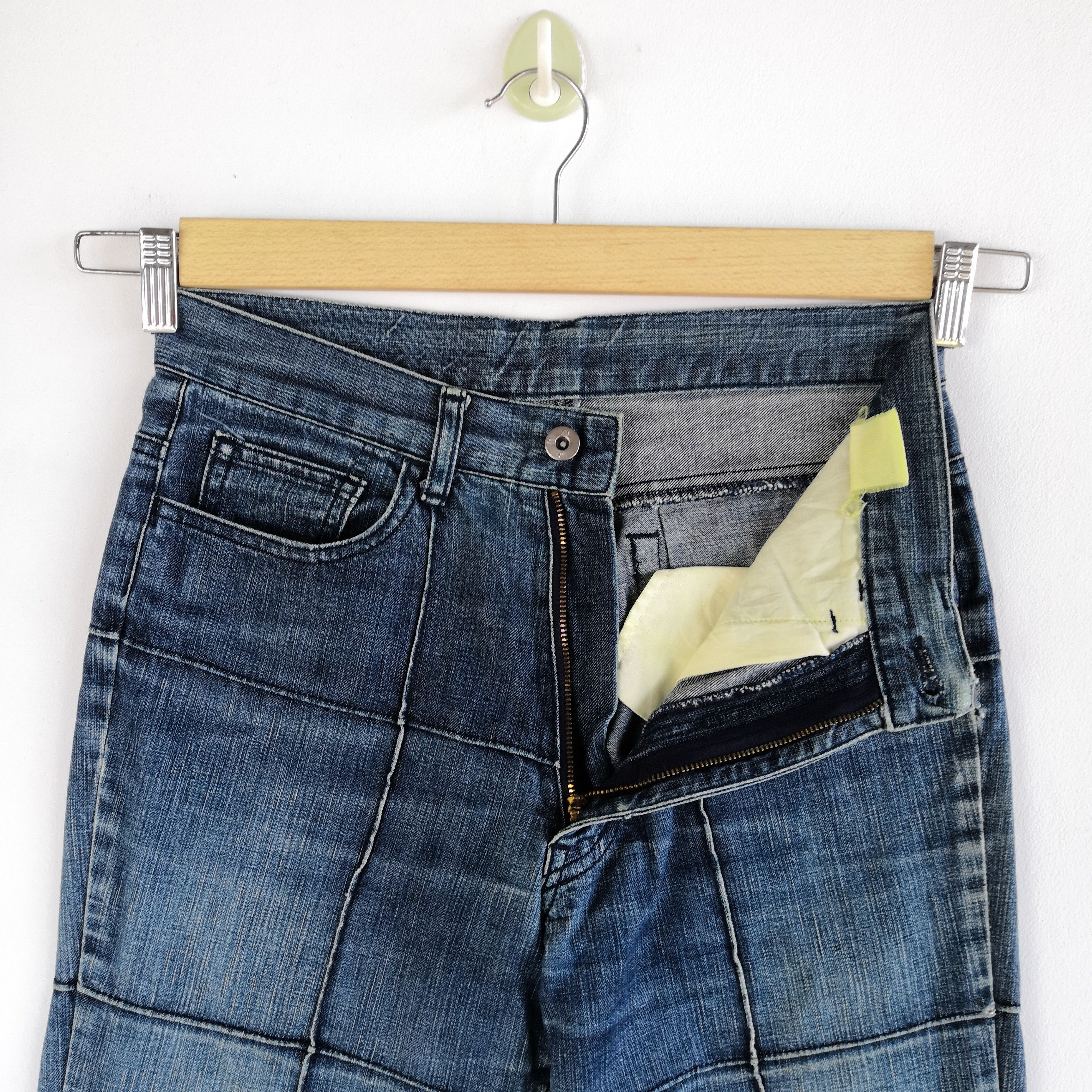 Boycott Vintage Boycott Jeans Japanese Flare Patchwork Bootcut Denim Size 26" / US 2 / IT 38 - 8 Thumbnail