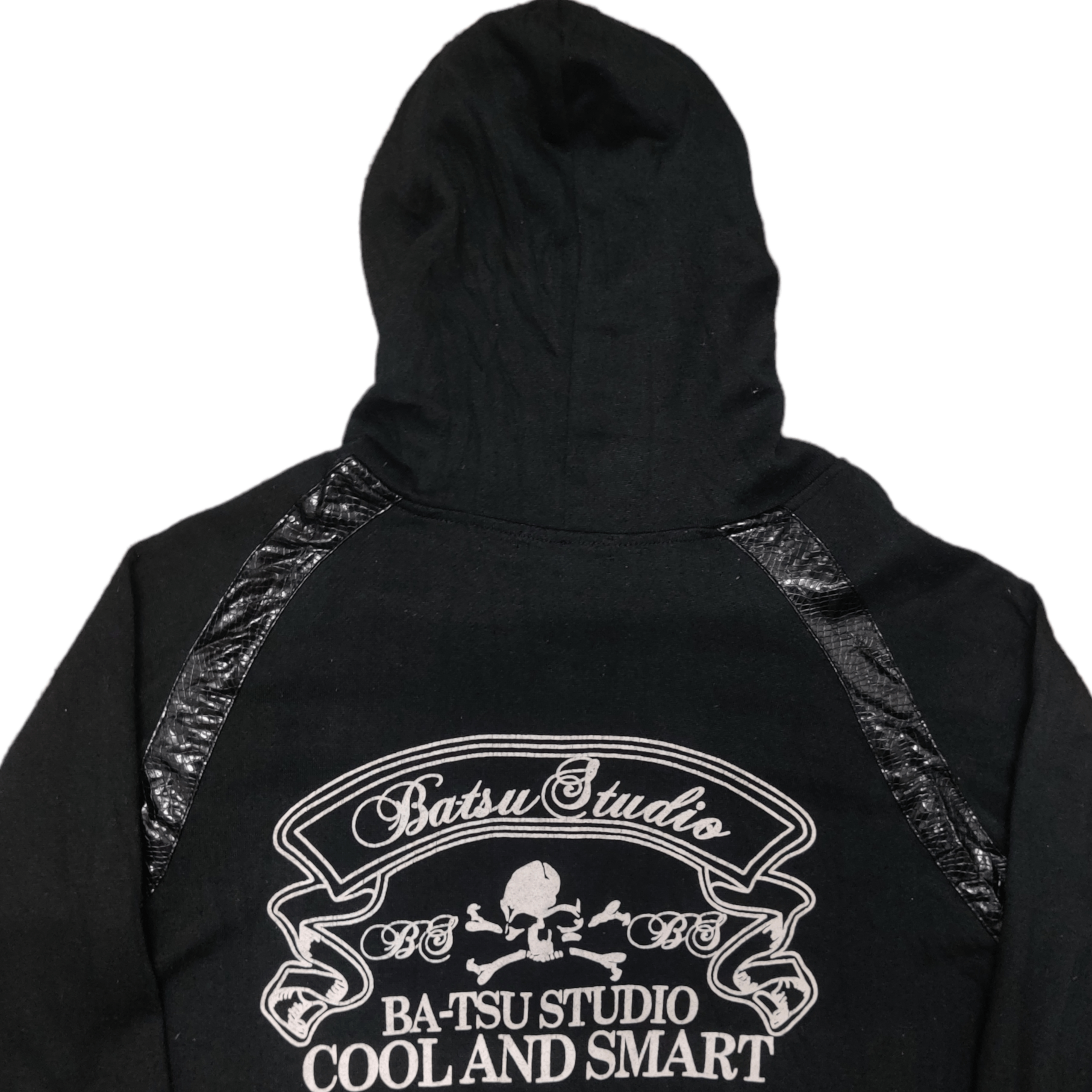 Japanese Brand Vintage Ba-Tsu Studio Skull Hoodie Zipper Size US S / EU 44-46 / 1 - 2 Thumbnail