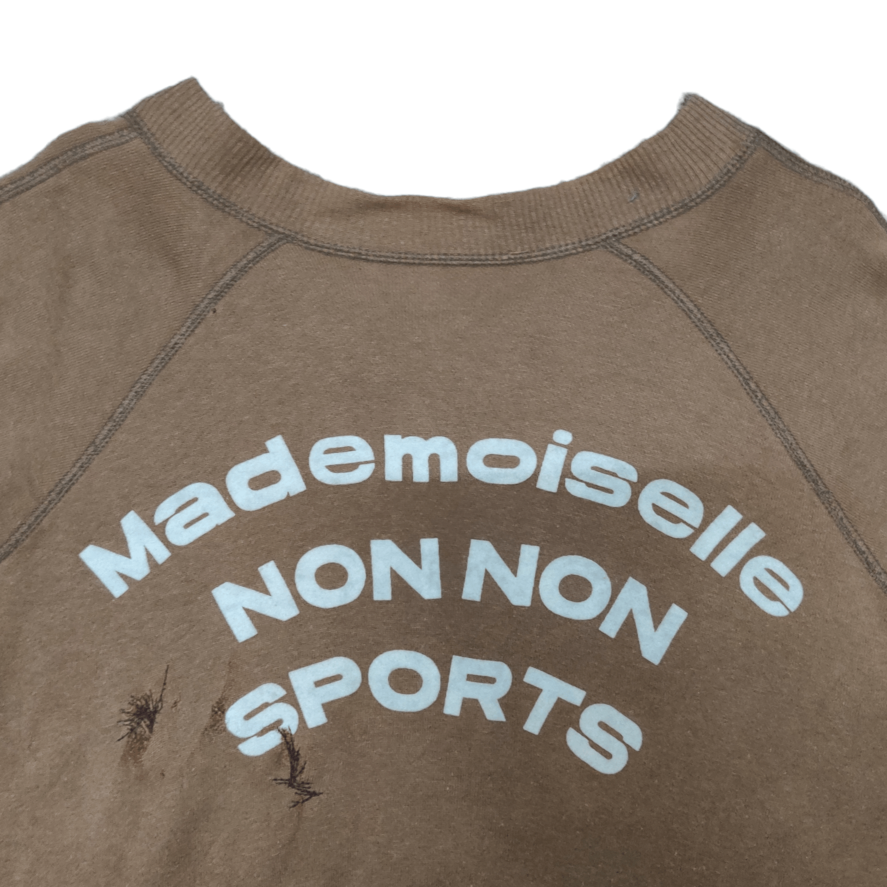 Mademoiselle Non Non Vintage Mademoiselle Non Non Sports Cropped Sweater Size M / US 6-8 / IT 42-44 - 2 Thumbnail