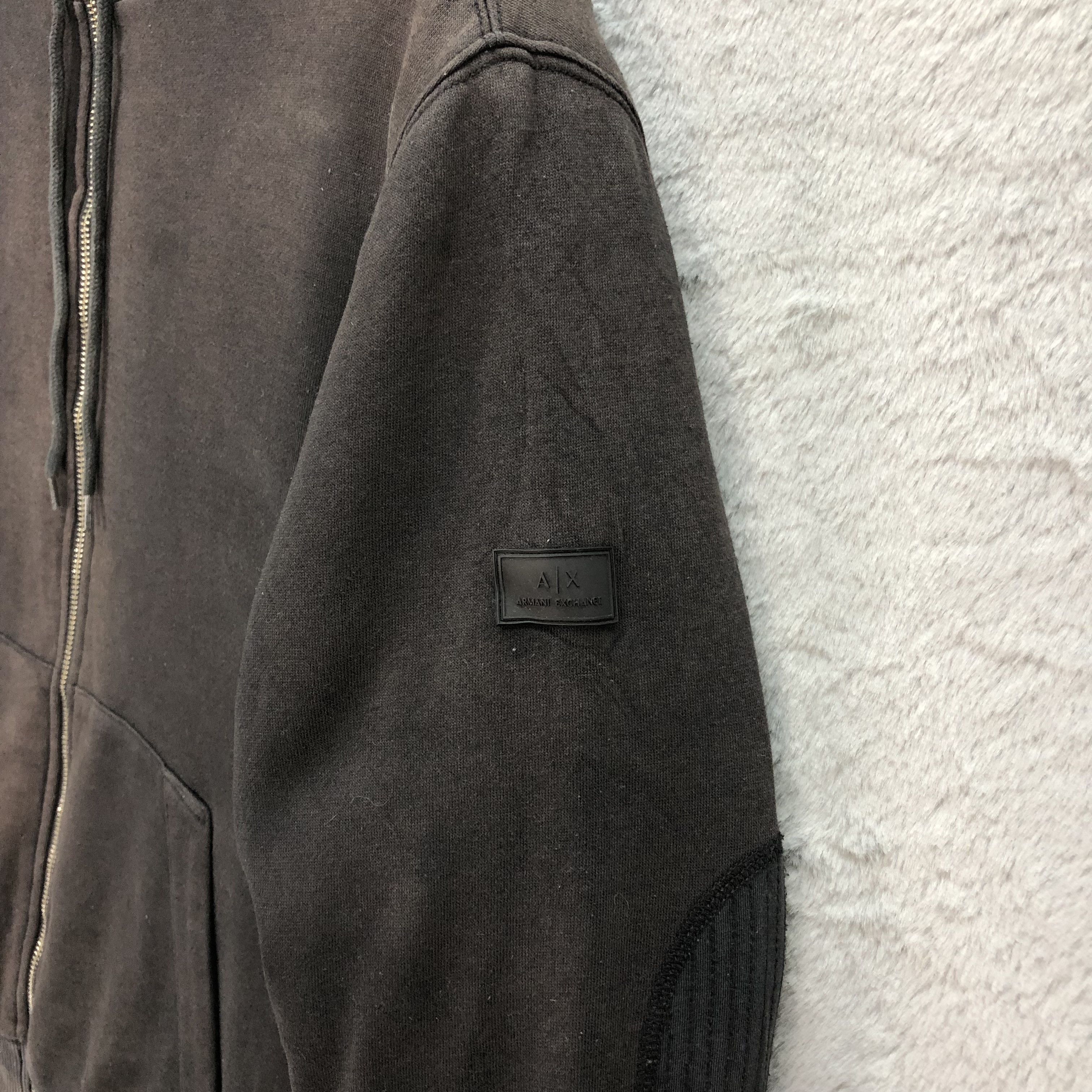 Armani Exchange Trashed Armani Exchange Sherpa Hoodies #5790-207 Size US S / EU 44-46 / 1 - 9 Thumbnail