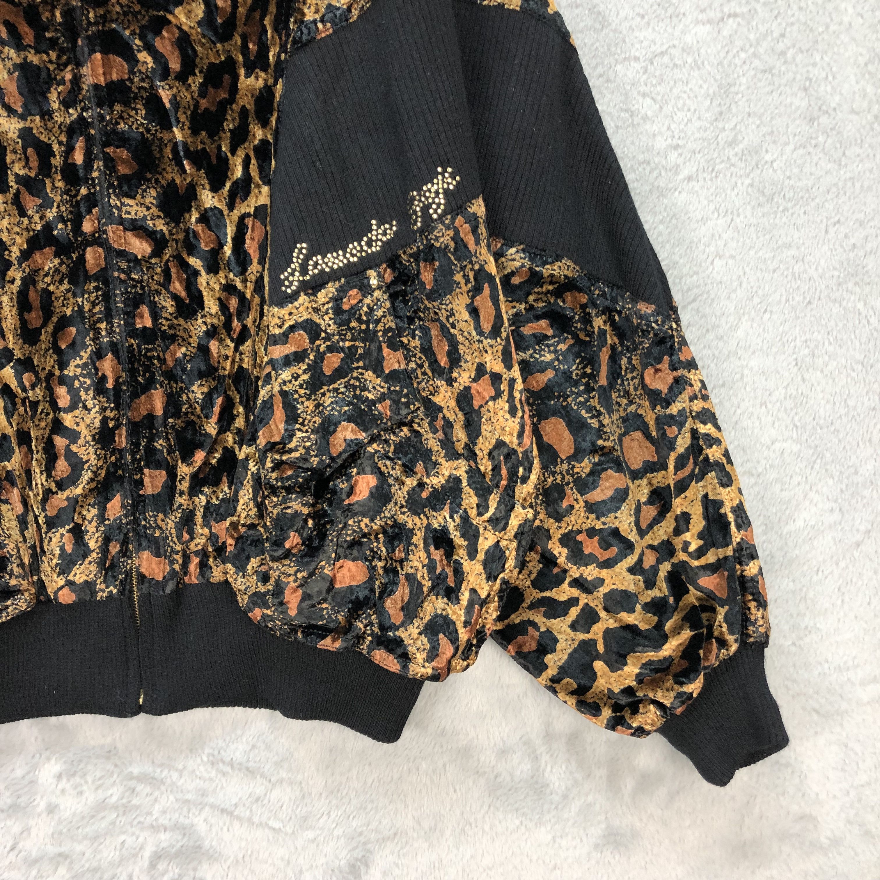 Japanese Brand Lamoda Goji Street Style Printed Boxy Jacket #5851-210 Size L / US 10 / IT 46 - 7 Thumbnail