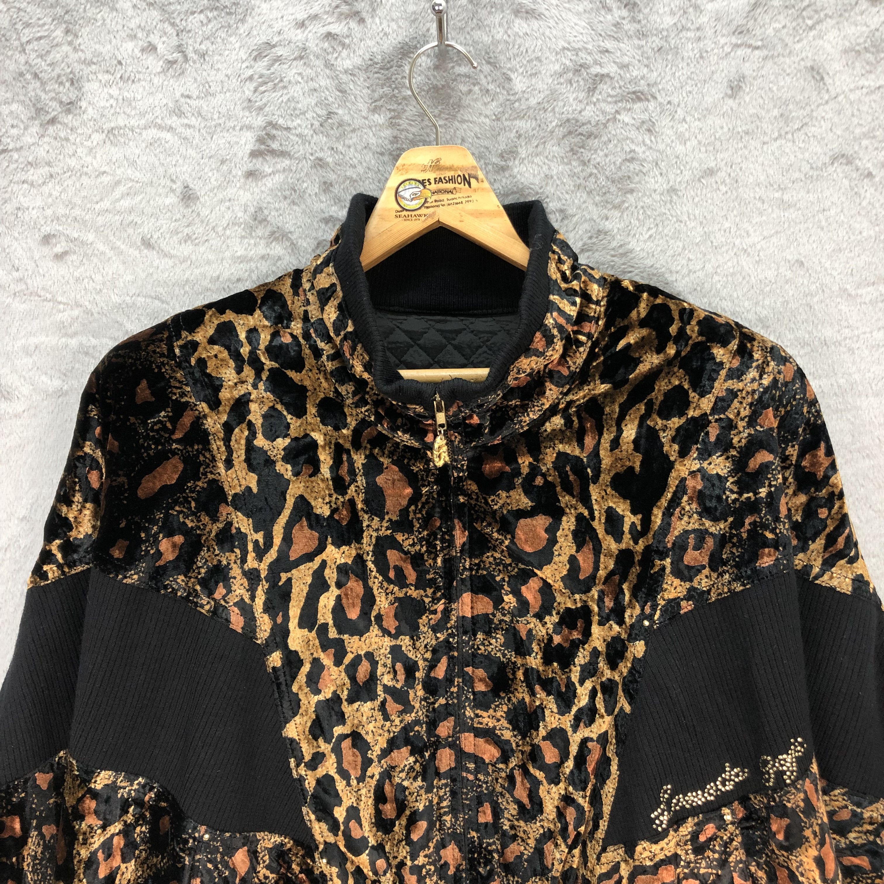 Japanese Brand Lamoda Goji Street Style Printed Boxy Jacket #5851-210 Size L / US 10 / IT 46 - 3 Thumbnail