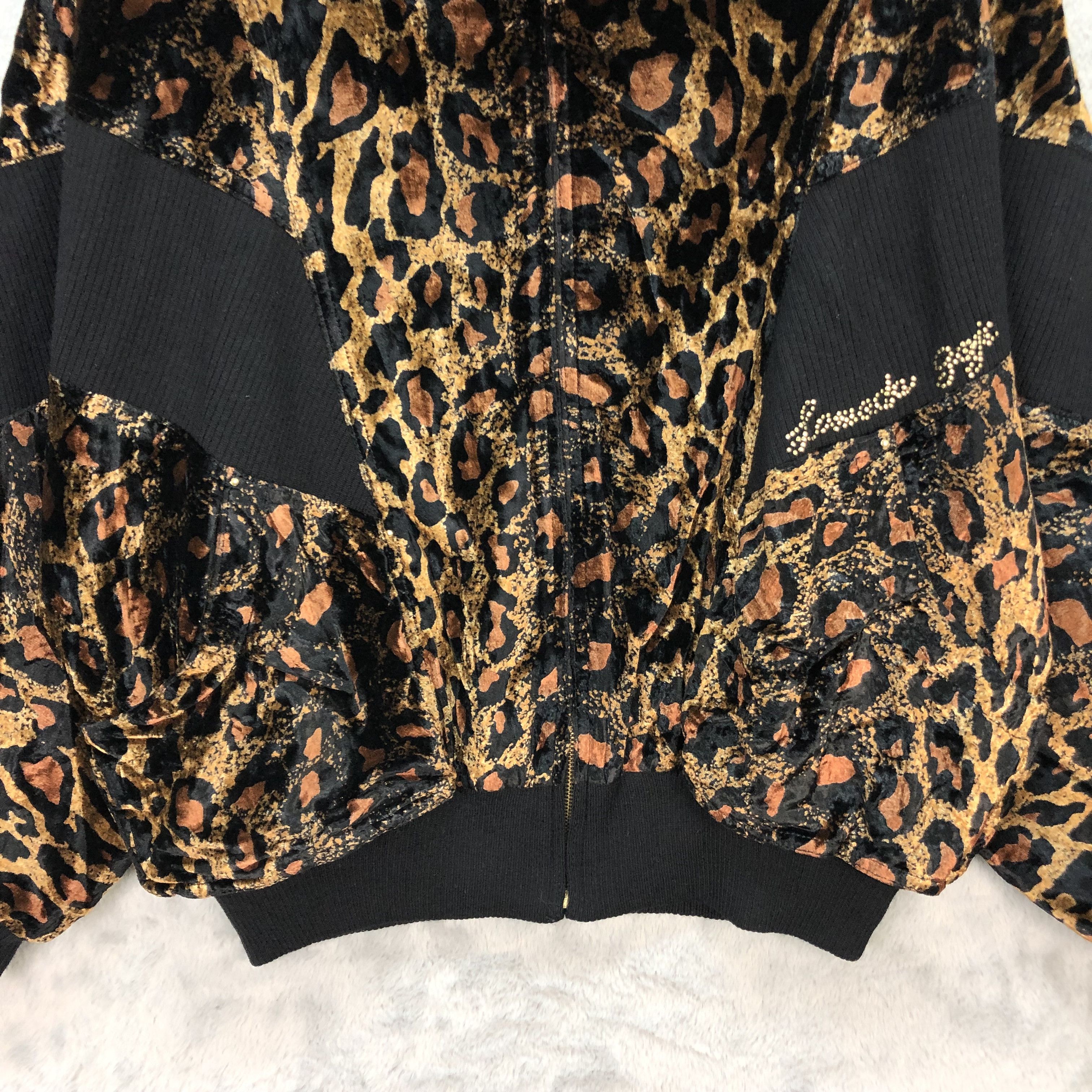Japanese Brand Lamoda Goji Street Style Printed Boxy Jacket #5851-210 Size L / US 10 / IT 46 - 5 Thumbnail