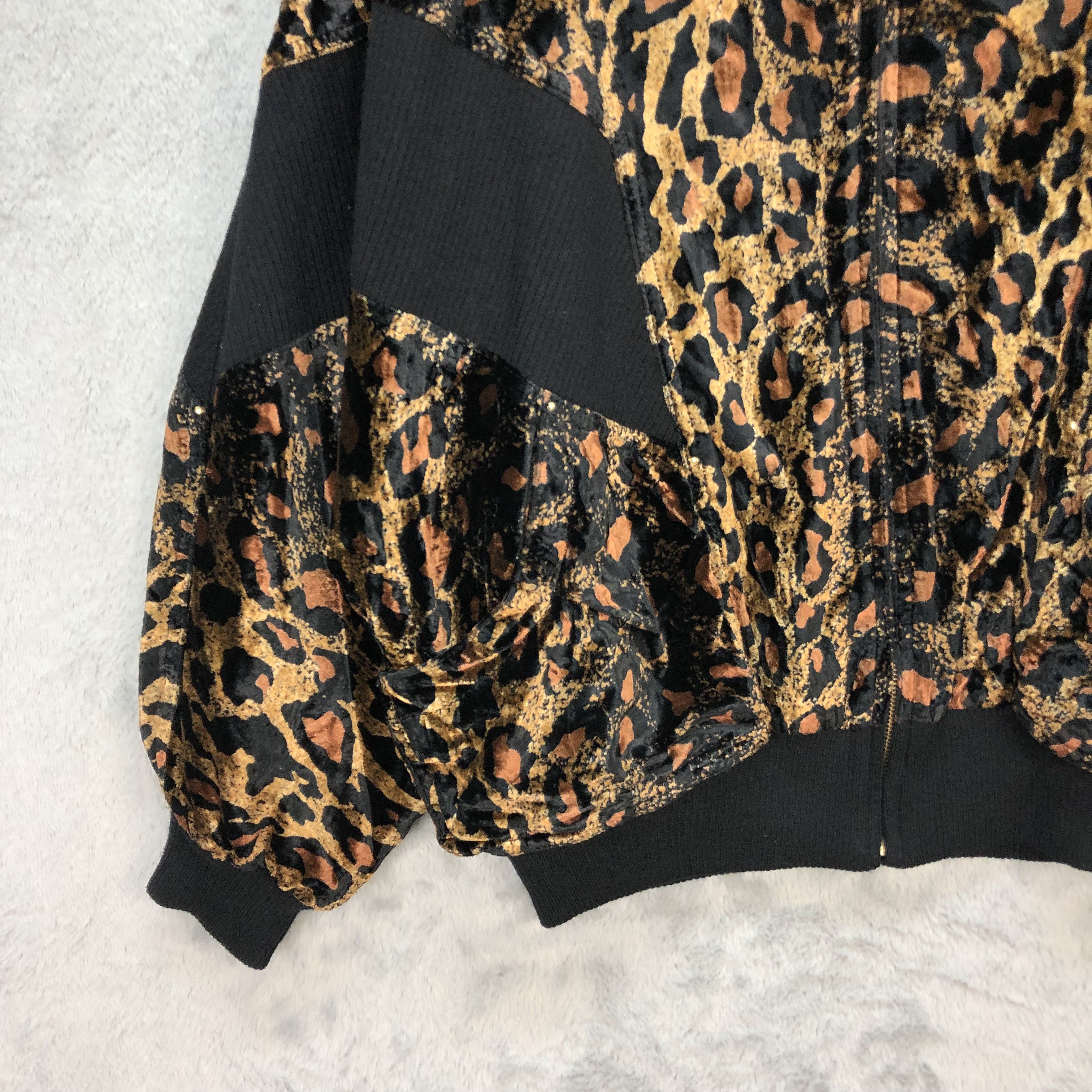 Japanese Brand Lamoda Goji Street Style Printed Boxy Jacket #5851-210 Size L / US 10 / IT 46 - 6 Thumbnail