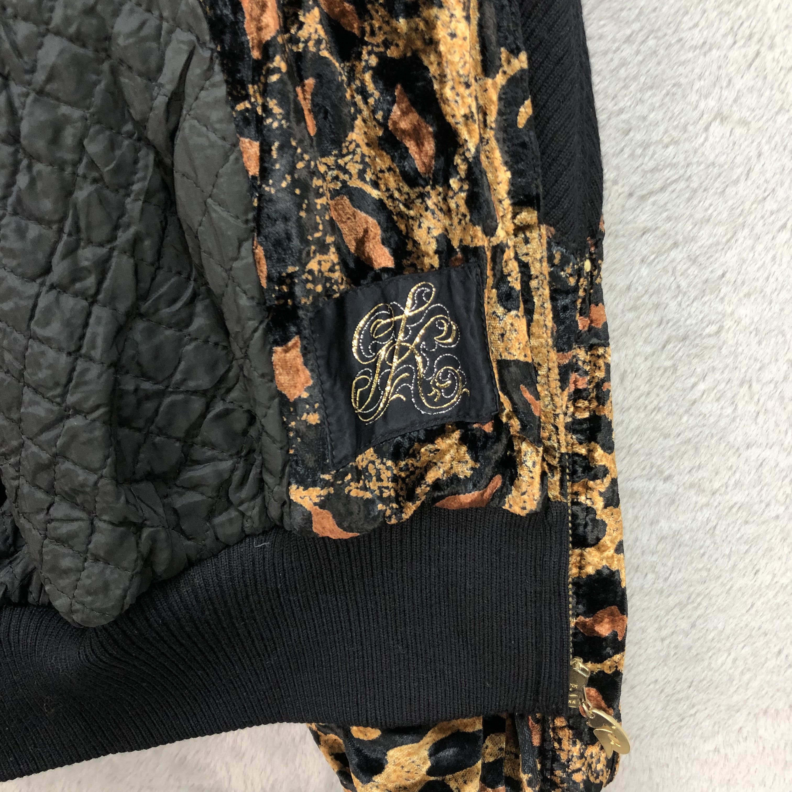 Japanese Brand Lamoda Goji Street Style Printed Boxy Jacket #5851-210 Size L / US 10 / IT 46 - 12 Thumbnail