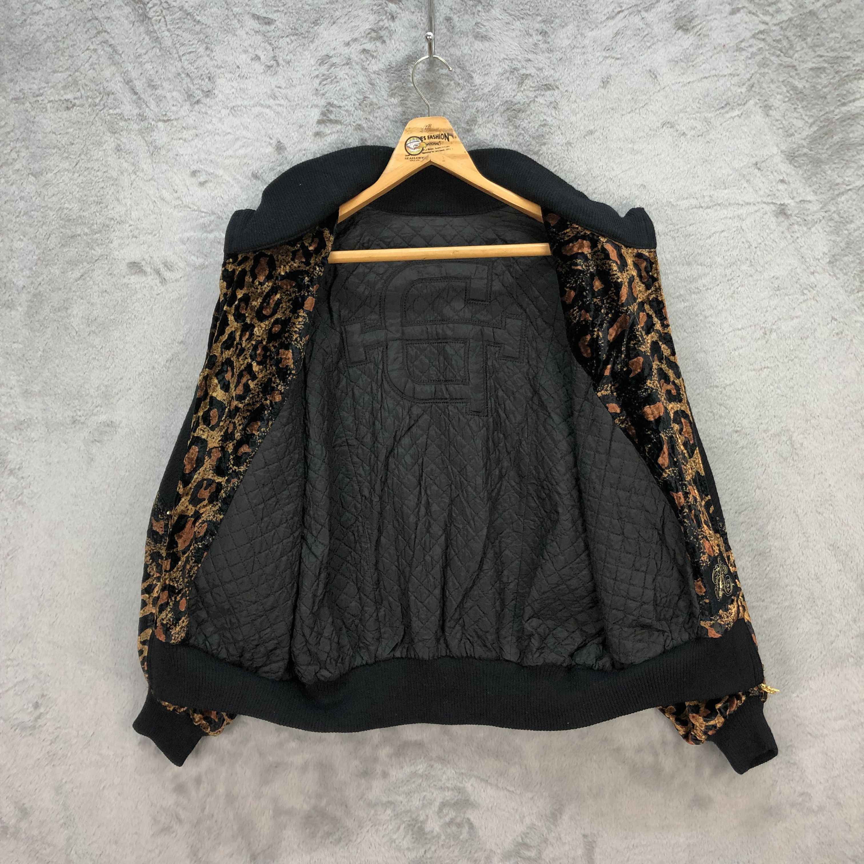 Japanese Brand Lamoda Goji Street Style Printed Boxy Jacket #5851-210 Size L / US 10 / IT 46 - 8 Thumbnail