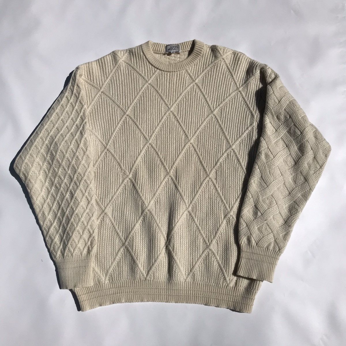 Versace Vintage Gianni Versace knitted sweater Size US M / EU 48-50 / 2 - 1 Thumbnail