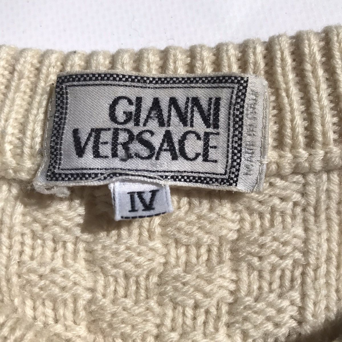 Versace Vintage Gianni Versace knitted sweater Size US M / EU 48-50 / 2 - 6 Thumbnail