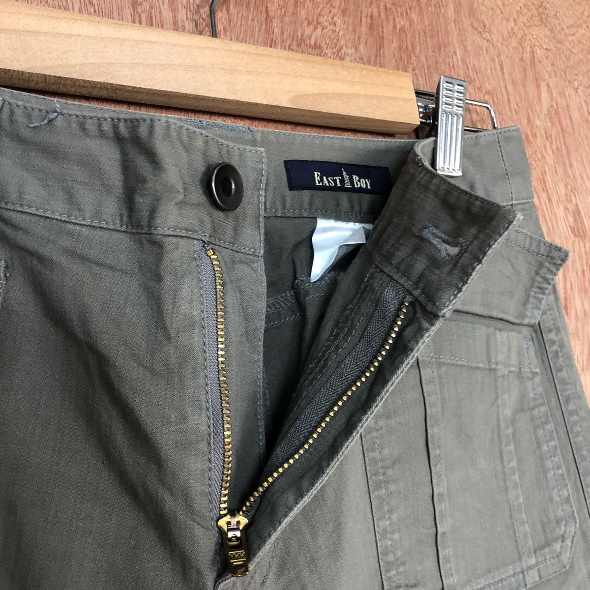Japanese Brand DLL East Boy Multipocket streetwear Cargo Pants #2156 Size 26" / US 2 / IT 38 - 8 Thumbnail