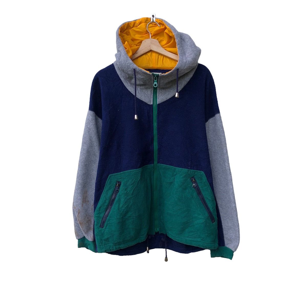 image of Homage x Vintage Honma Multicolour Hoodie Jacket, Men's (Size Medium)