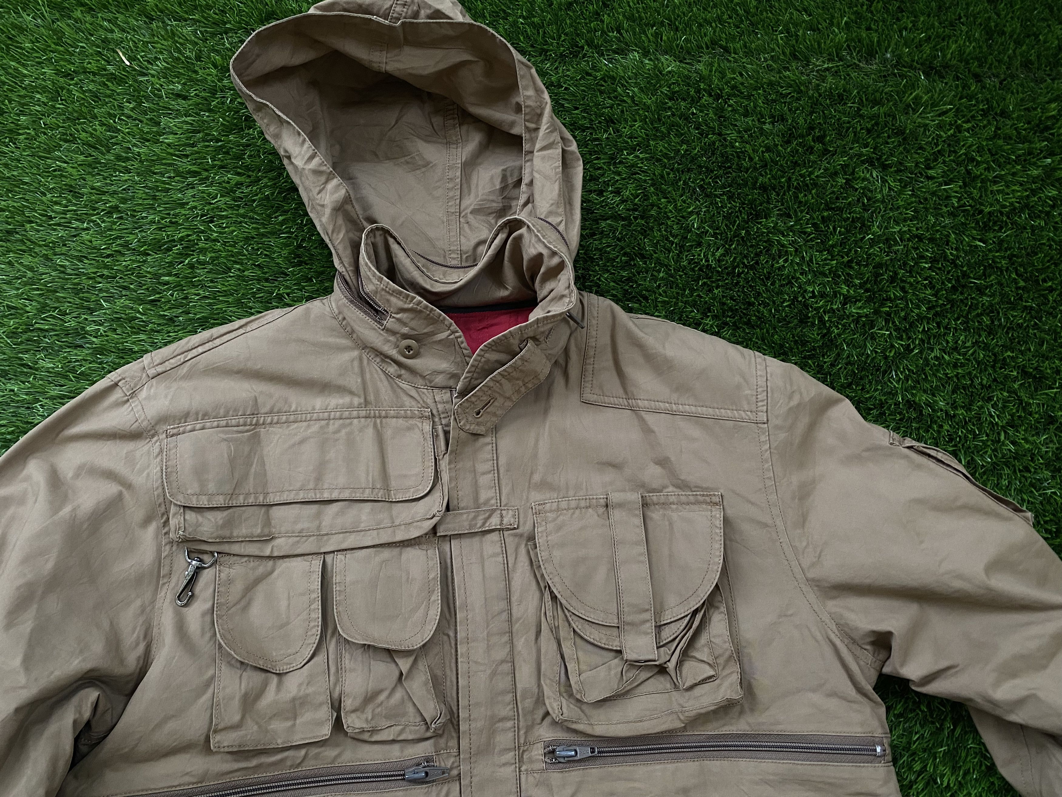 Japanese Brand × Seditionaries Rare Vintage Jun Ultility Multi Pocket Bomber Jacket 80s Size US M / EU 48-50 / 2 - 4 Thumbnail