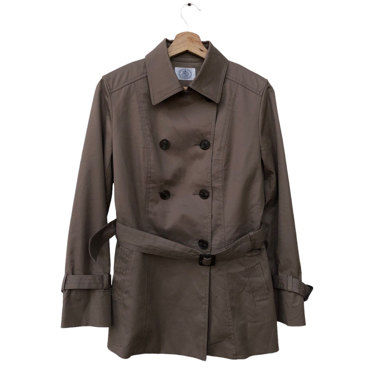 Other 💥J.Press Trench Coat Double Breast Jacket Size M / US 6-8 / IT 42-44 - 1 Thumbnail