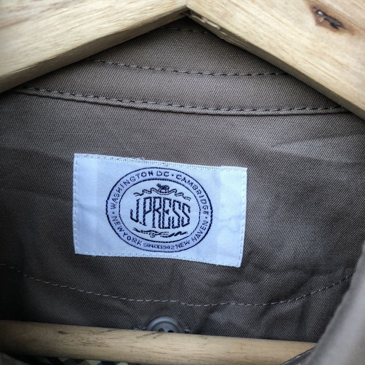 Other 💥J.Press Trench Coat Double Breast Jacket Size M / US 6-8 / IT 42-44 - 3 Thumbnail