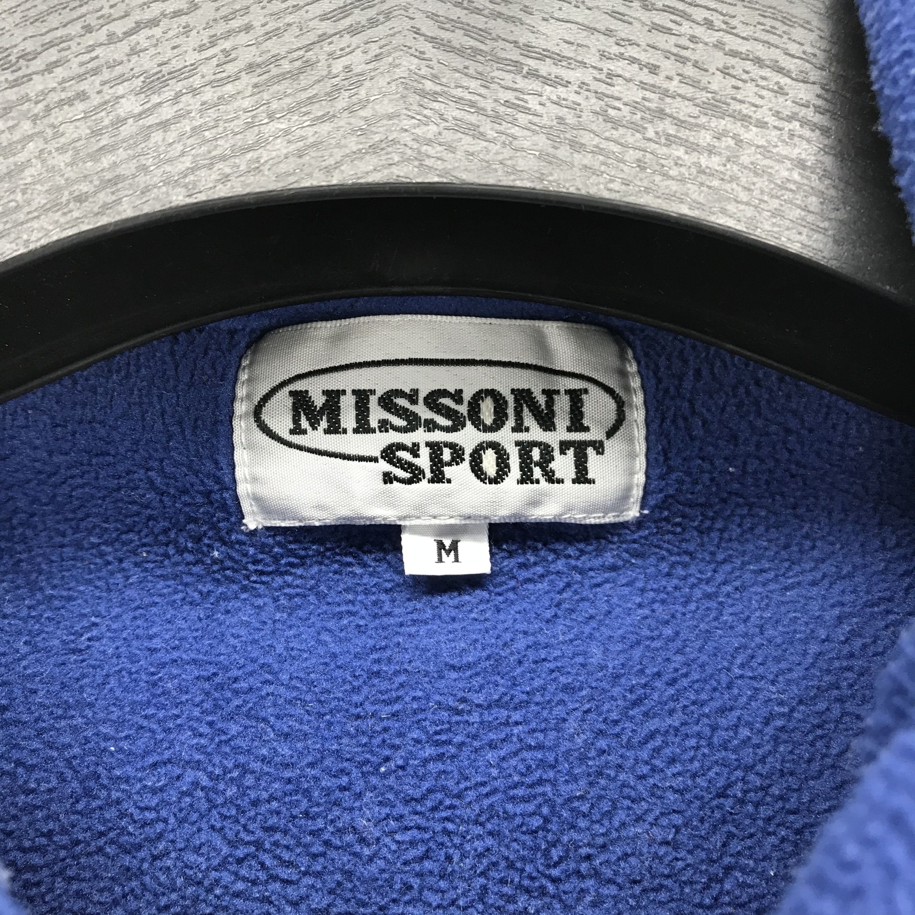 Missoni MISSONI Sport Golf Embroidery Logo Fleece #2350-92 Size US M / EU 48-50 / 2 - 7 Thumbnail
