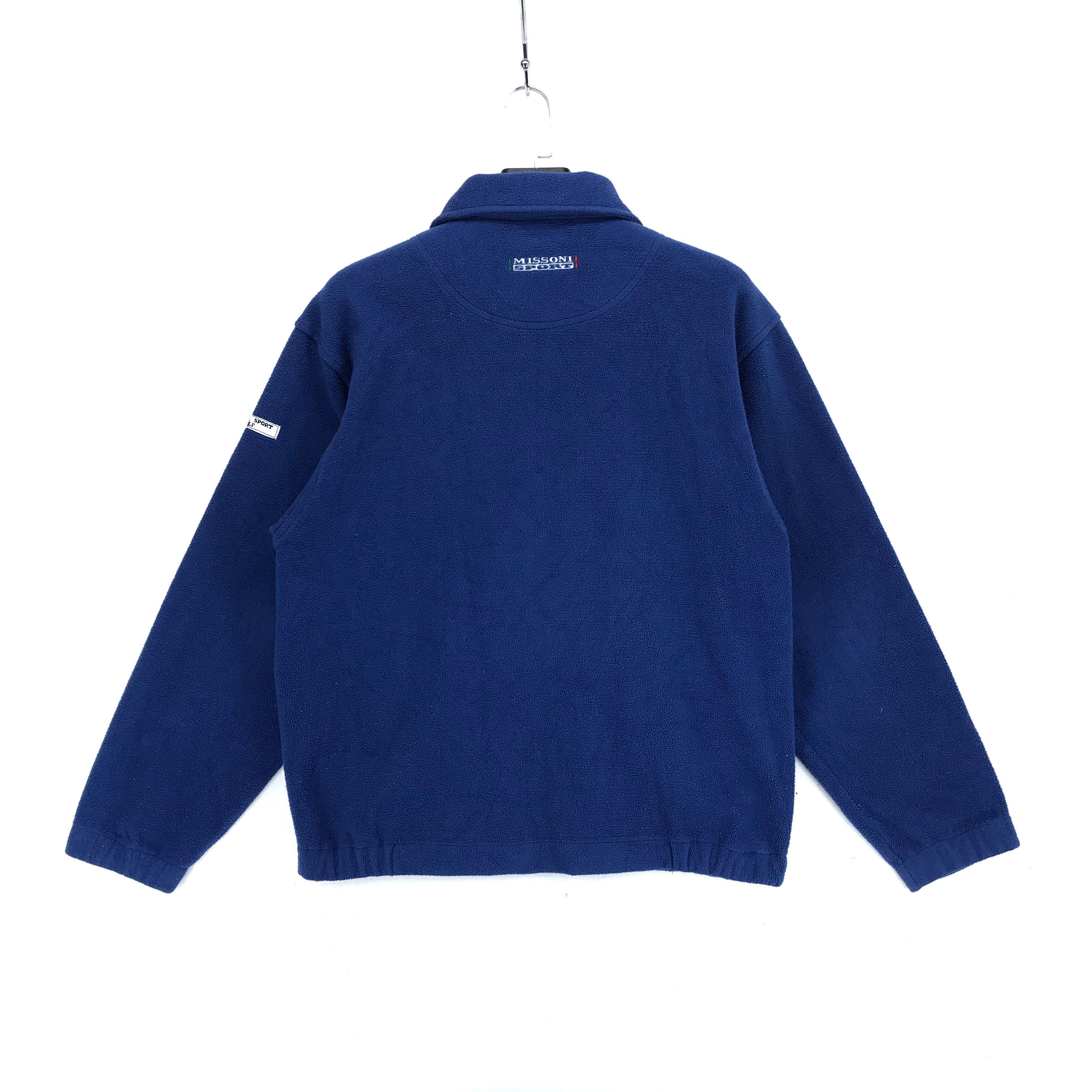 Missoni MISSONI Sport Golf Embroidery Logo Fleece #2350-92 Size US M / EU 48-50 / 2 - 10 Thumbnail