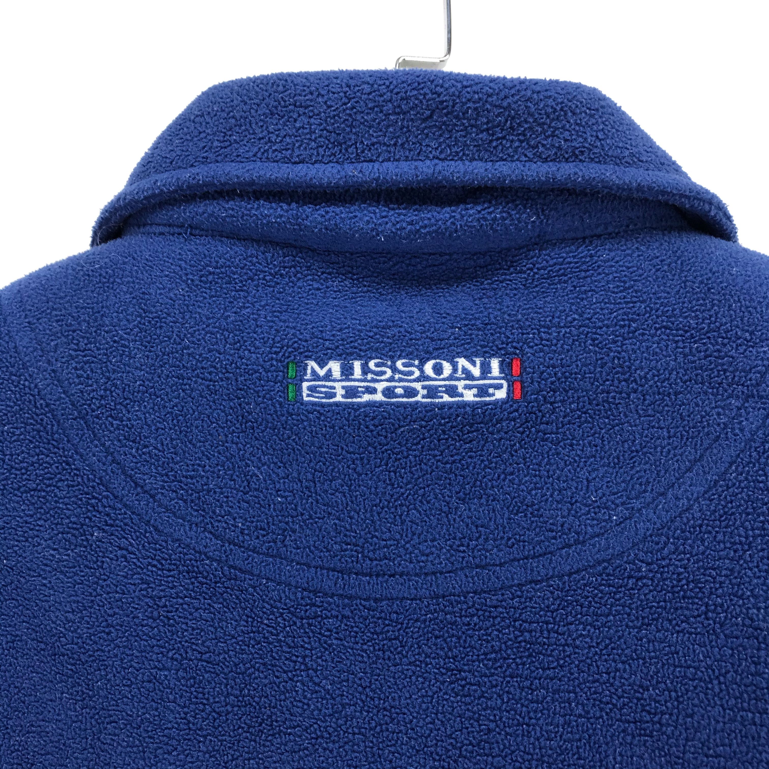 Missoni MISSONI Sport Golf Embroidery Logo Fleece #2350-92 Size US M / EU 48-50 / 2 - 11 Thumbnail