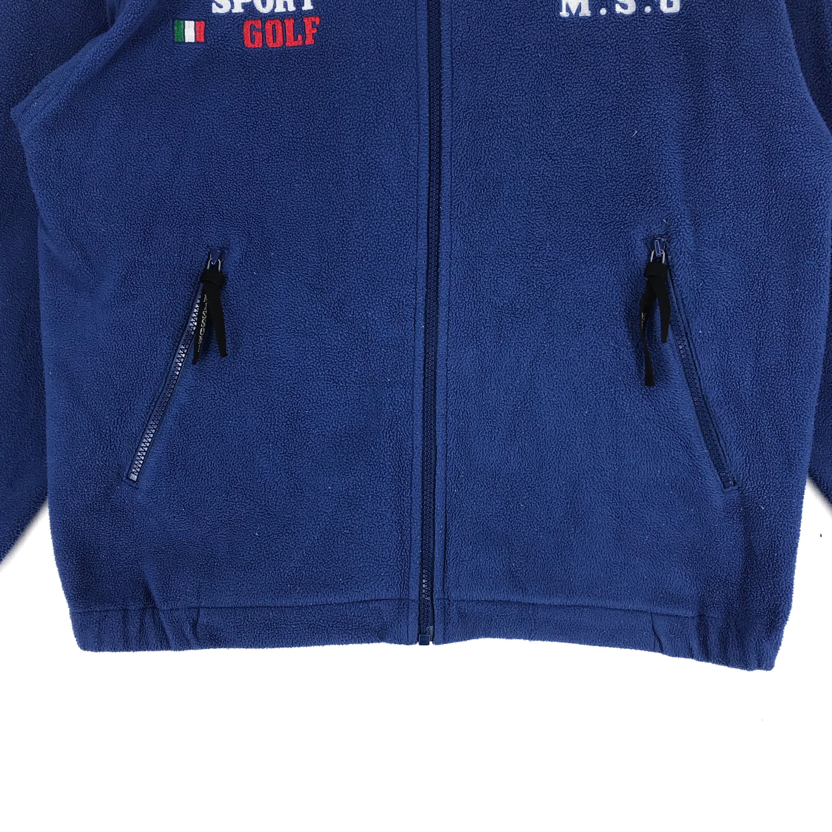 Missoni MISSONI Sport Golf Embroidery Logo Fleece #2350-92 Size US M / EU 48-50 / 2 - 5 Thumbnail