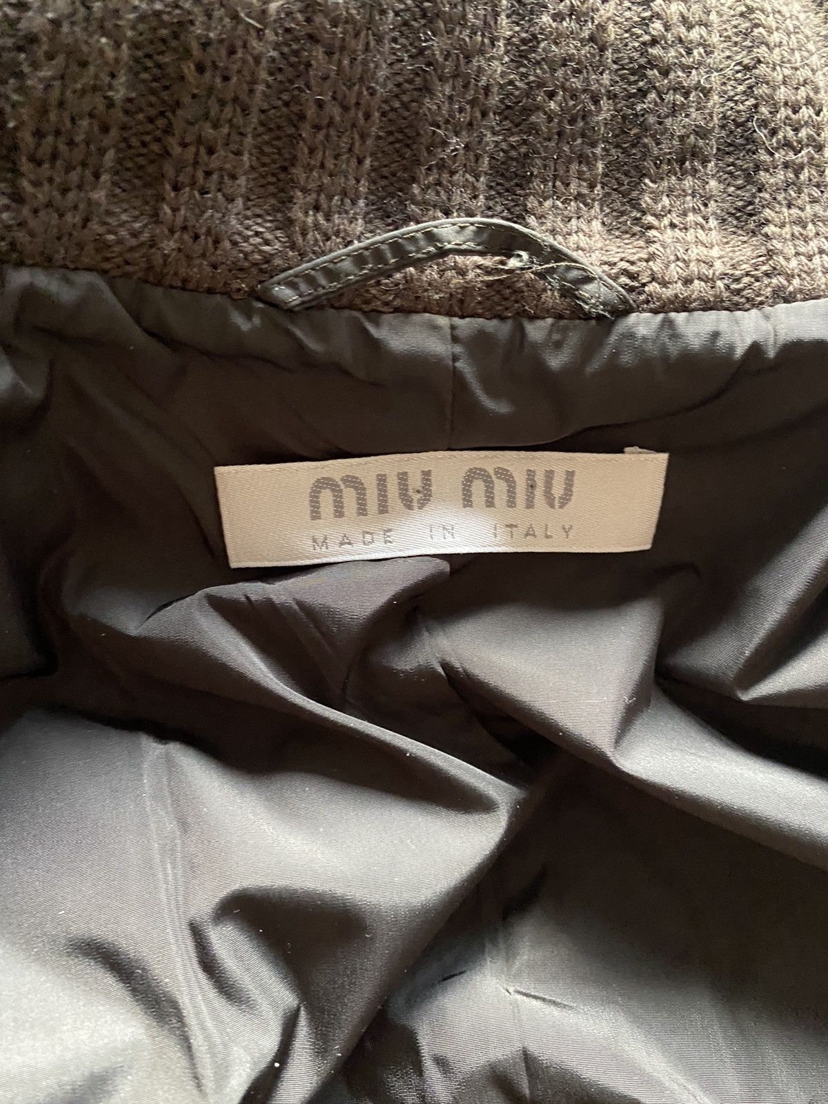 Miu Miu Miu Miu F/W 1999 Iconic Runway Wool Jacket Size S / US 4 / IT 40 - 17 Thumbnail