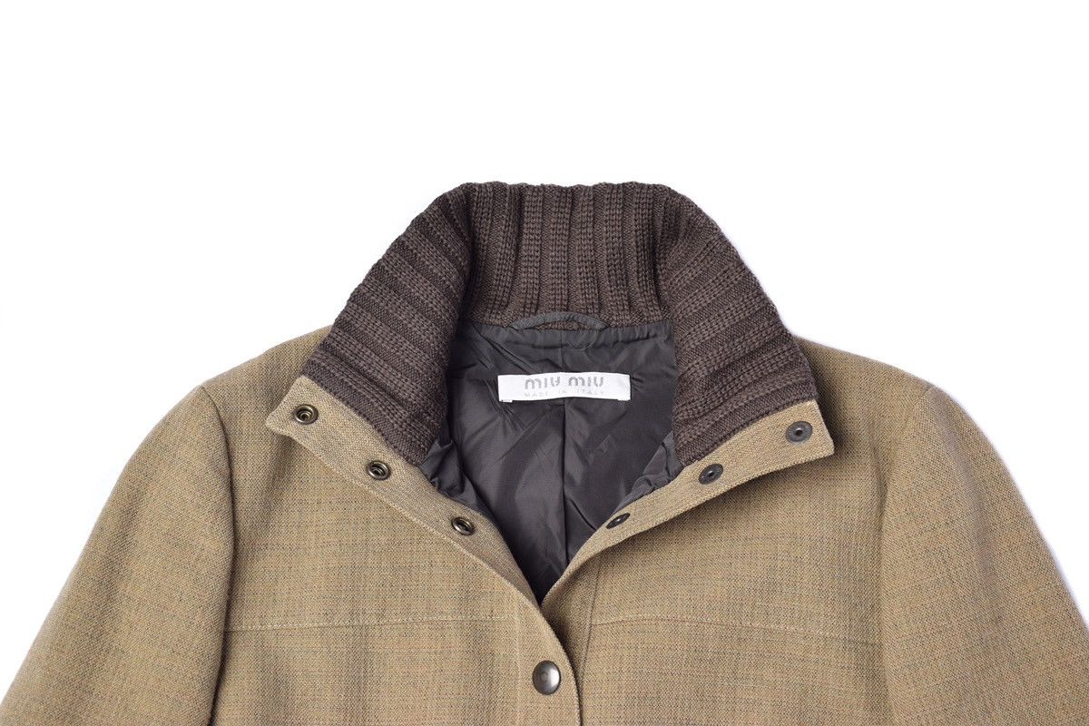 Miu Miu Miu Miu F/W 1999 Iconic Runway Wool Jacket Size S / US 4 / IT 40 - 9 Thumbnail