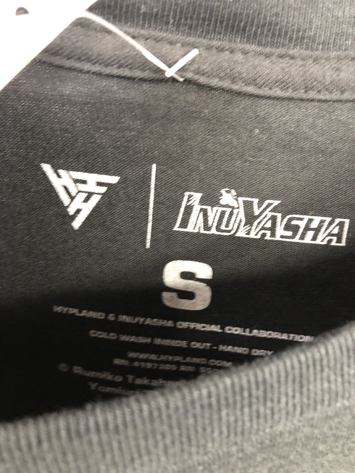 Cartoon Network × Hypland Hypland Inuyasha Bonds Black Long Sleeve T-Shirt Small Size US S / EU 44-46 / 1 - 3 Thumbnail