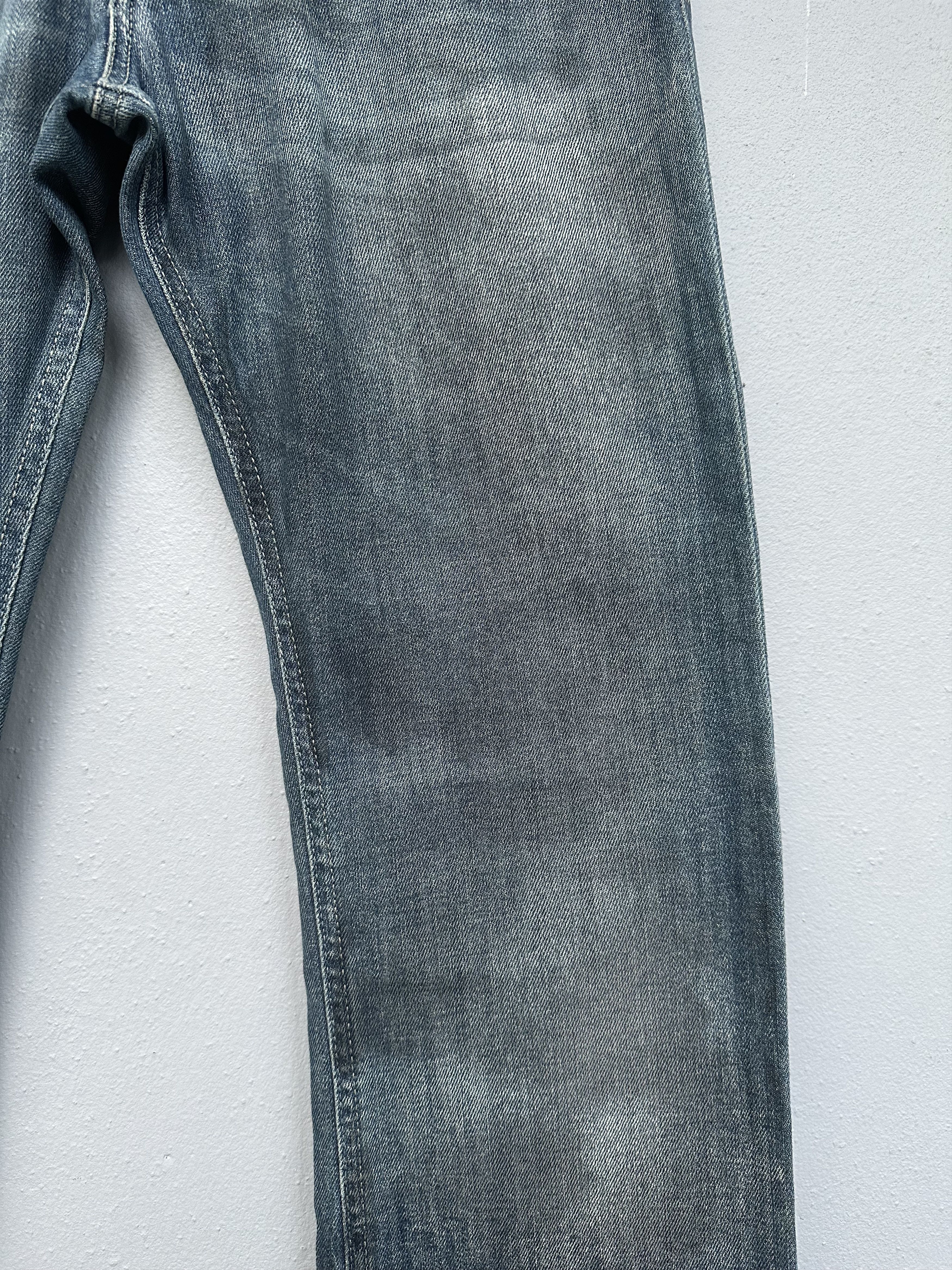 Diesel RARE!! Dirty Waxed Distressed Diesel Industry Italy Jeans Size US 30 / EU 46 - 15 Thumbnail