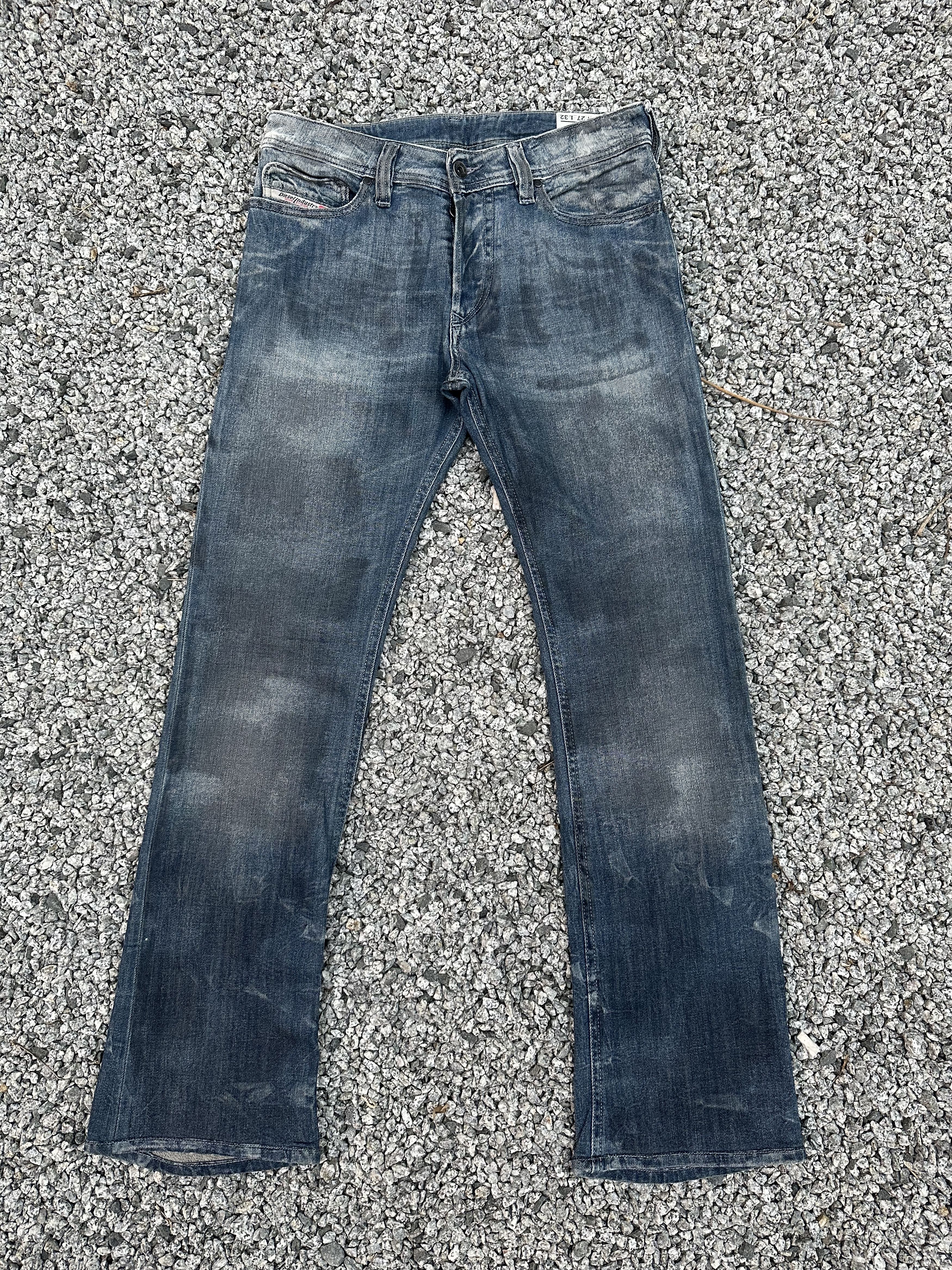 Diesel RARE!! Dirty Waxed Distressed Diesel Industry Italy Jeans Size US 30 / EU 46 - 4 Thumbnail