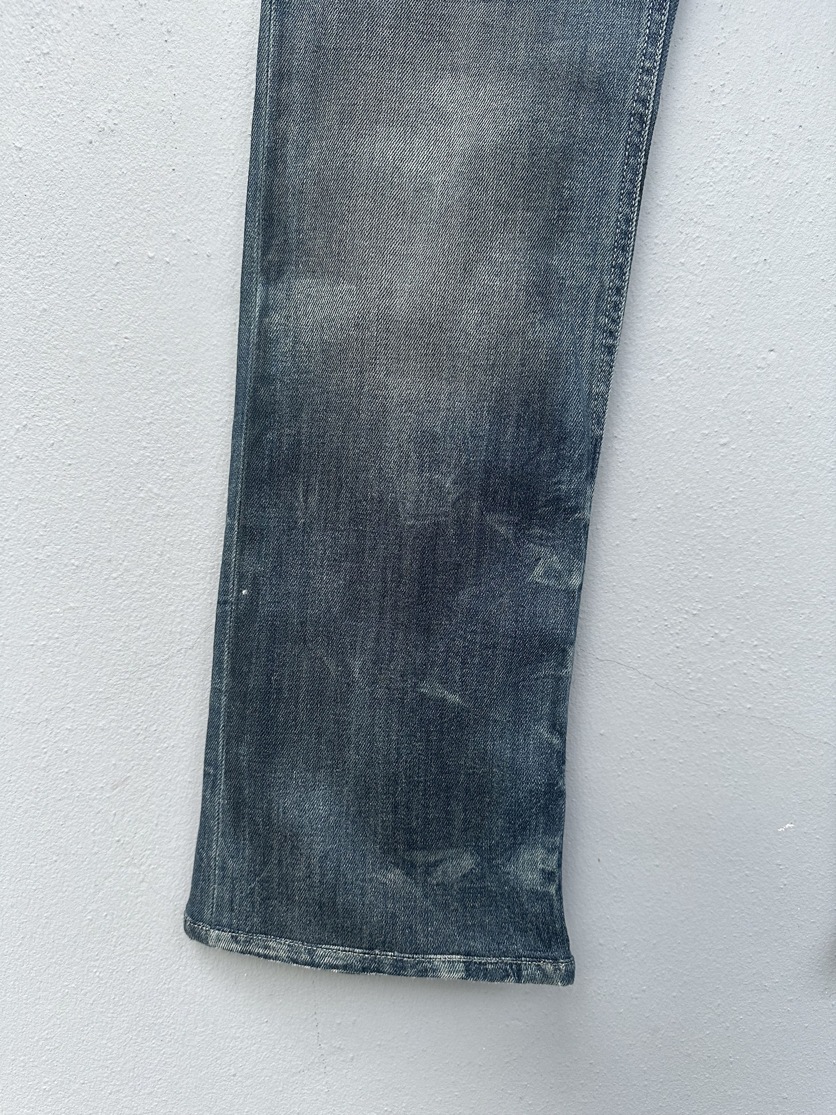 Diesel RARE!! Dirty Waxed Distressed Diesel Industry Italy Jeans Size US 30 / EU 46 - 13 Thumbnail