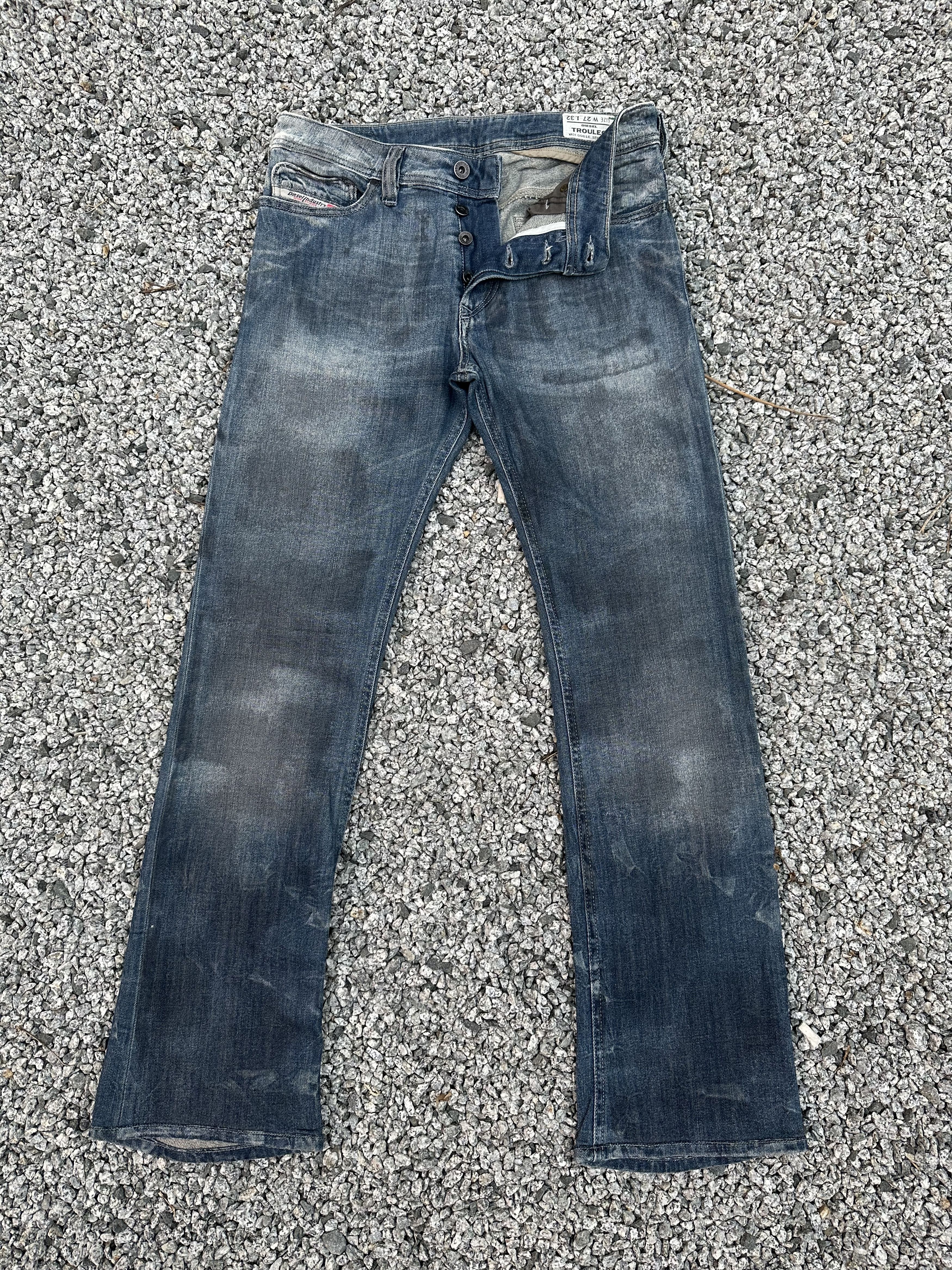 Diesel RARE!! Dirty Waxed Distressed Diesel Industry Italy Jeans Size US 30 / EU 46 - 5 Thumbnail