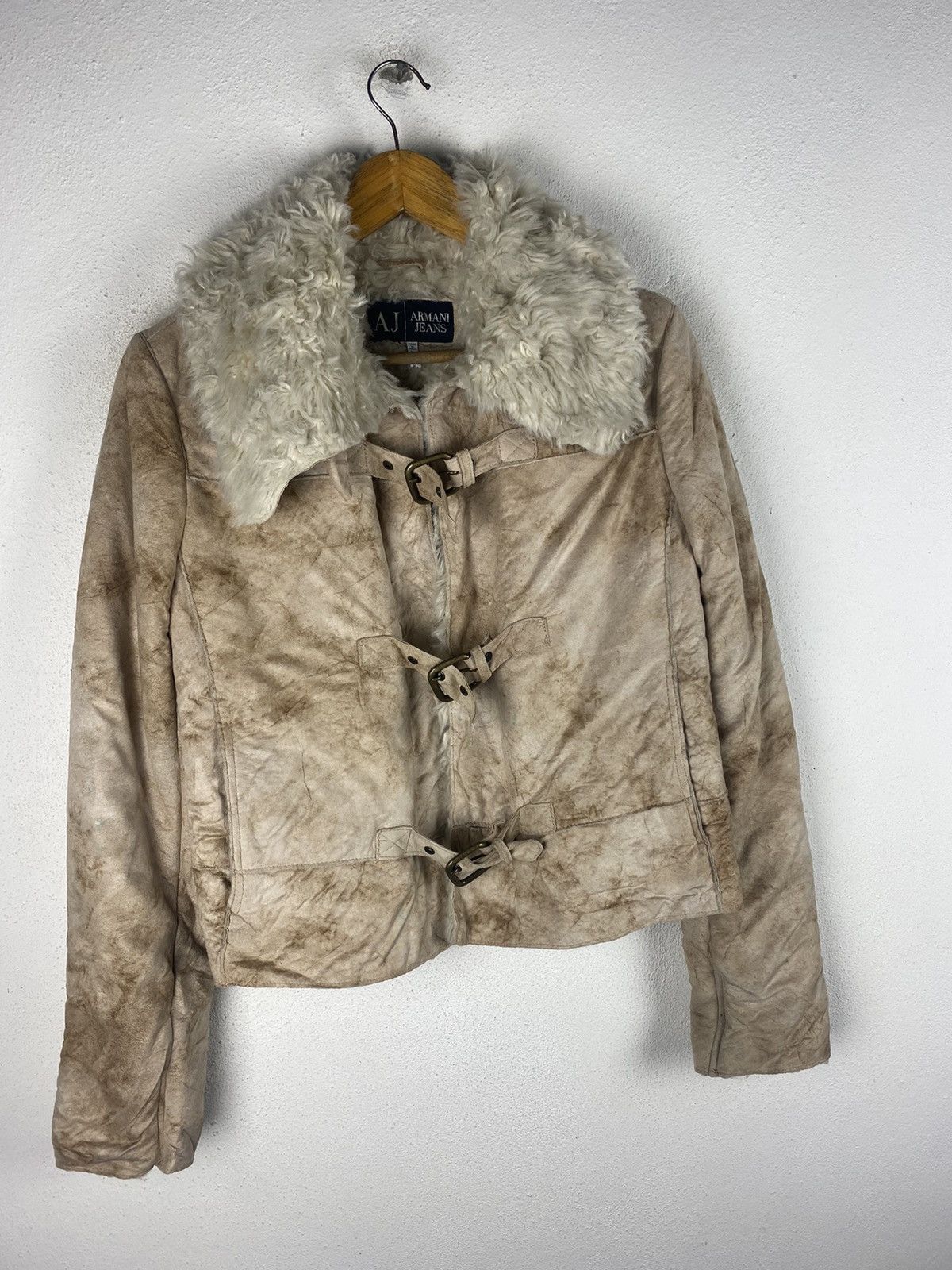Armani 🔥SALE🔥ARMANI JEANS JACKET RUNAWAY STYLE Size M / US 6-8 / IT 42-44 - 3 Thumbnail