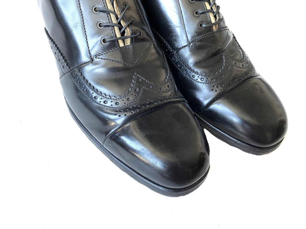 Prada Prada Deconstructed Leather Brogue Shoes Toe Cap Size US 10.5 / EU 43-44 - 2 Thumbnail