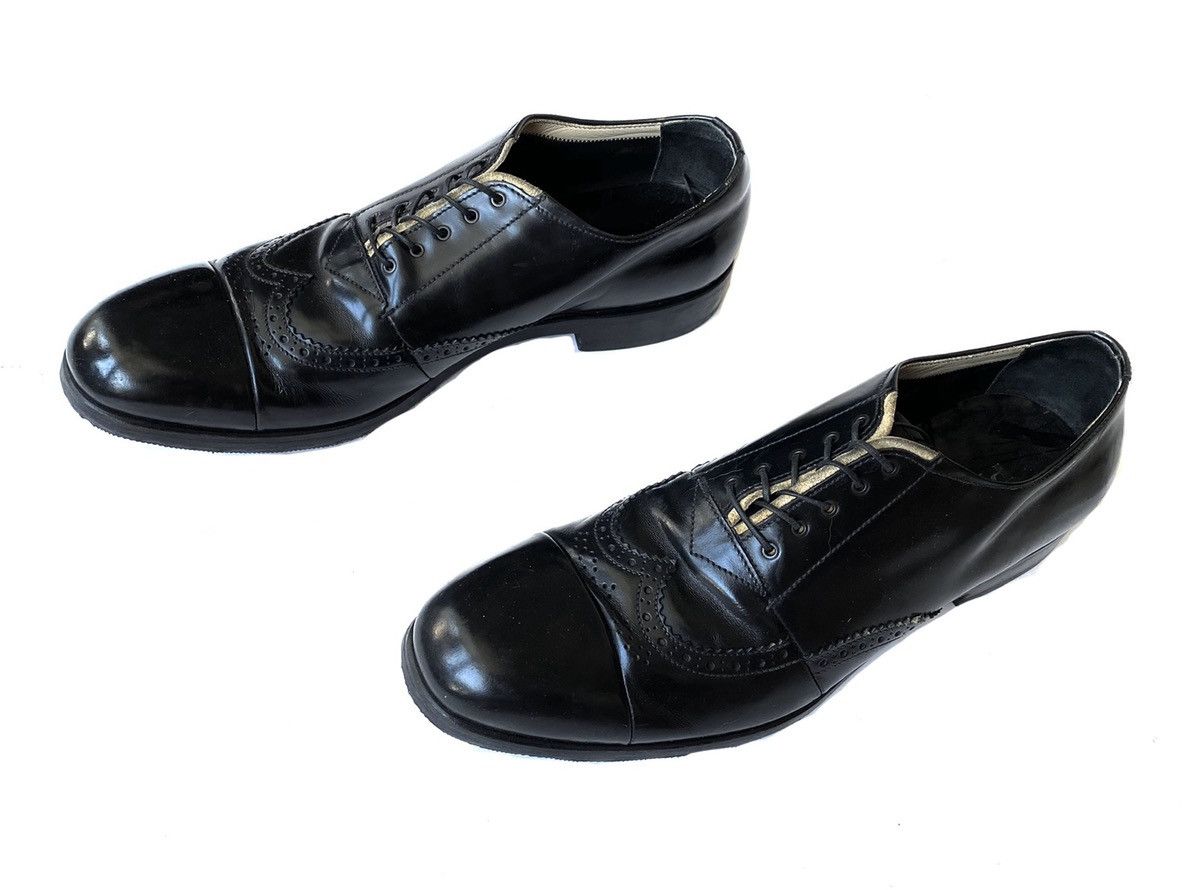 Prada Prada Deconstructed Leather Brogue Shoes Toe Cap Size US 10.5 / EU 43-44 - 3 Thumbnail