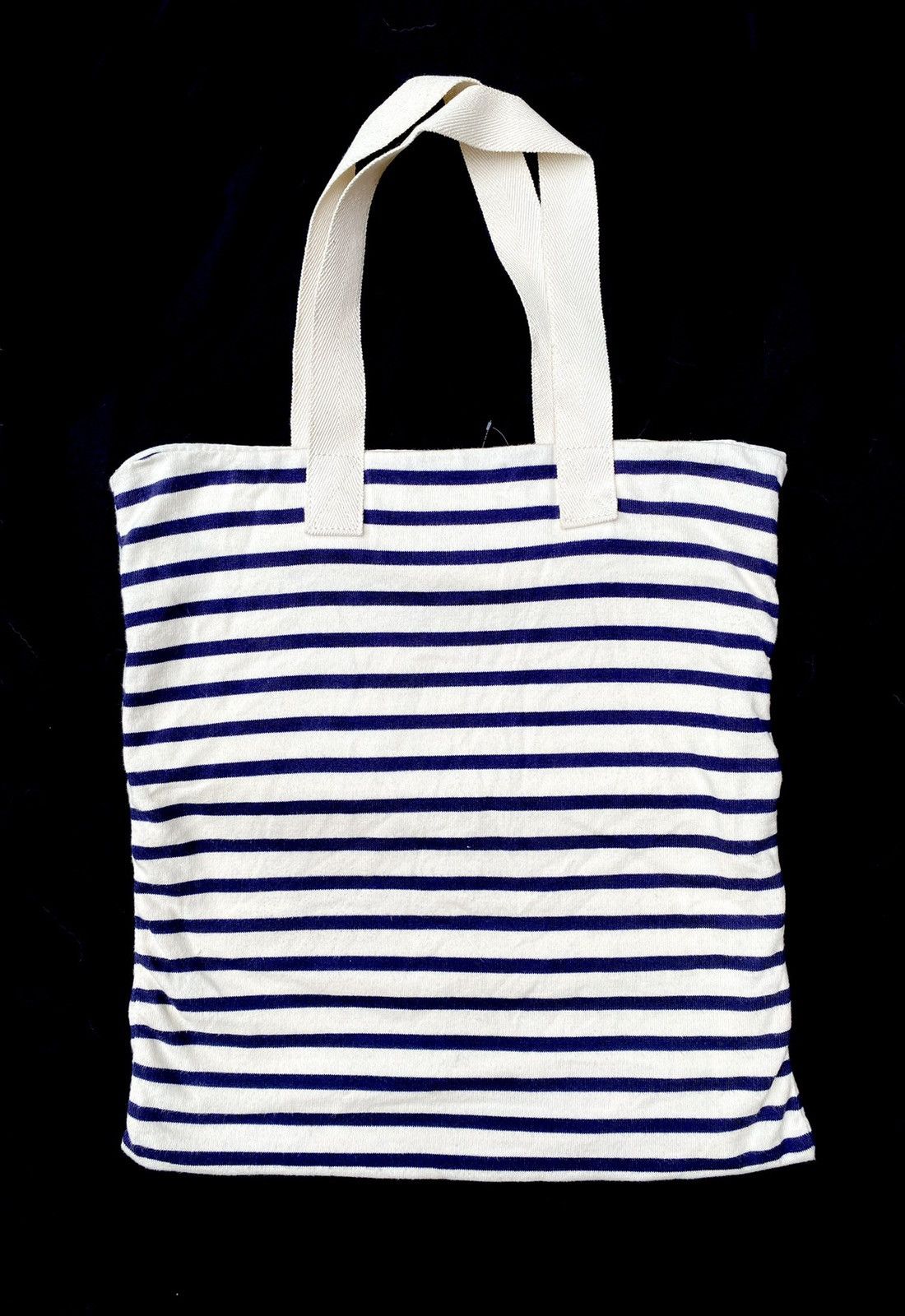 Junya Watanabe JW Blue and White Striped Tote Bag Size ONE SIZE - 3 Thumbnail