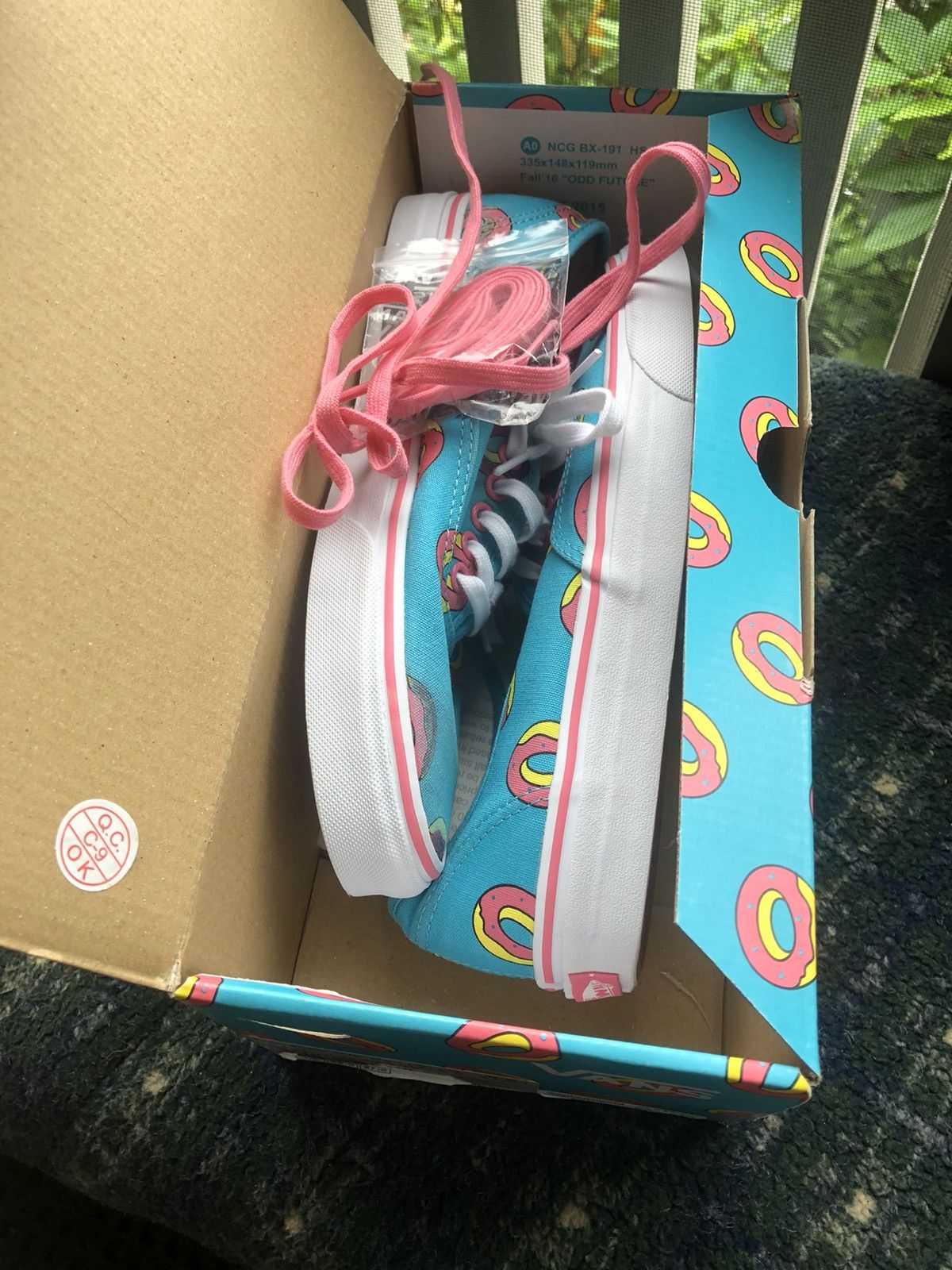 Odd Future FW16 Vans Authentic Odd Future Donut Size US 9.5 / EU 42-43 - 16 Thumbnail