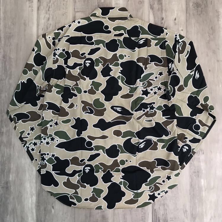 Bape BAPE sta camo long sleeve shirt psyche Size US L / EU 52-54 / 3 - 6 Thumbnail