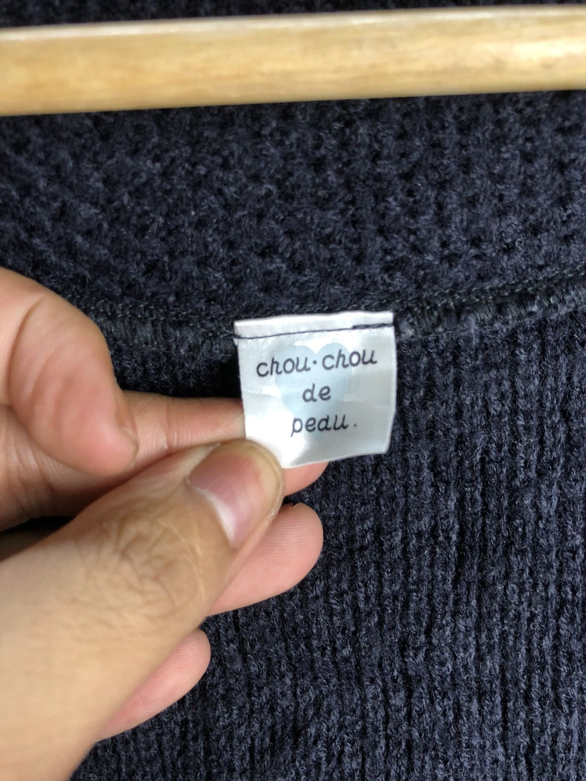 Japanese Brand × Vintage CHOU.CHOU DE PEDU ARS JAPAN KNIT WOOL CARDIGAN Size US XXL / EU 58 / 5 - 6 Thumbnail