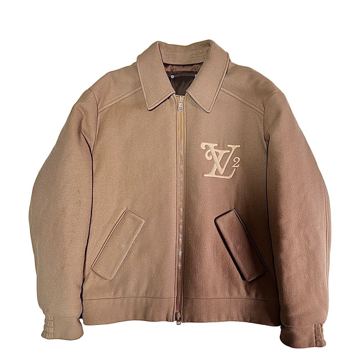 Louis Vuitton LOUIS VUITTON NIGO X VIRGIL LV2 Reversible big damier bomber Size US M / EU 48-50 / 2 - 1 Thumbnail