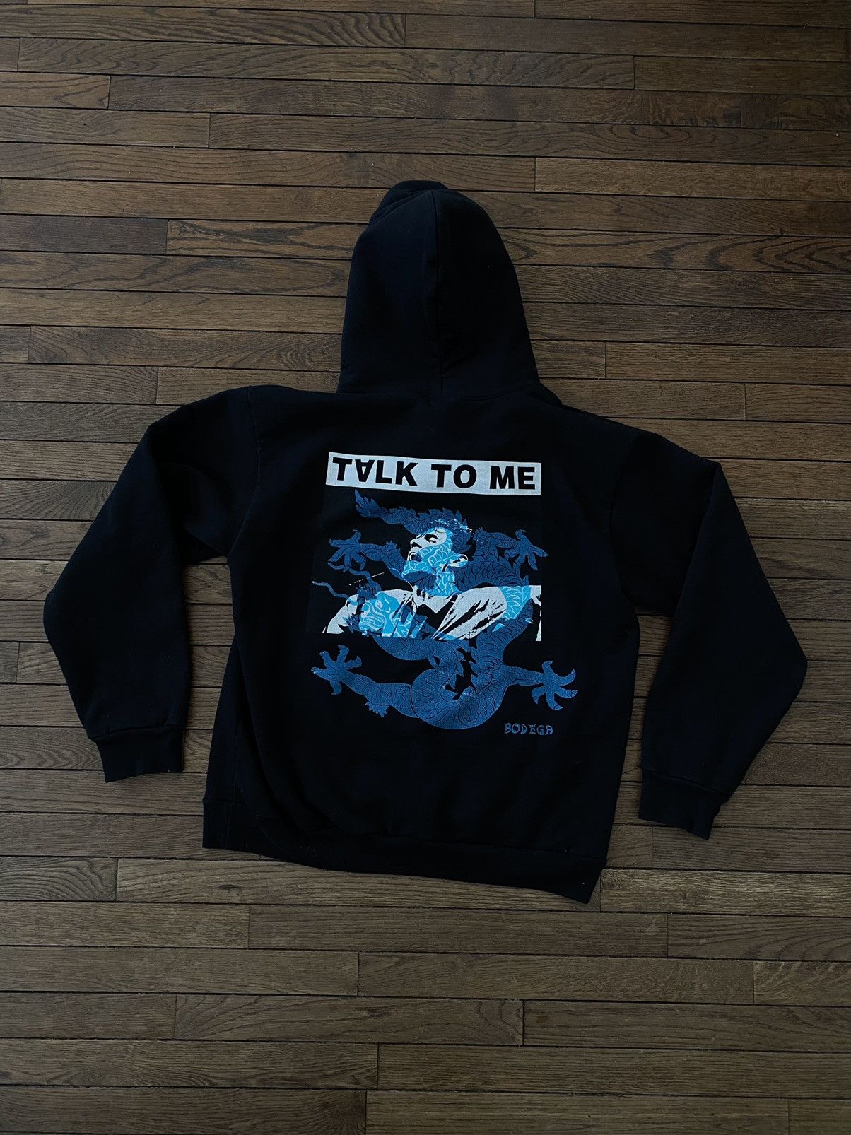 Bodega Pleasures Now x Bodega Talk To Me Dragon Logo Hoodie XL ❄️🧊 Size US XL / EU 56 / 4 - 1 Thumbnail