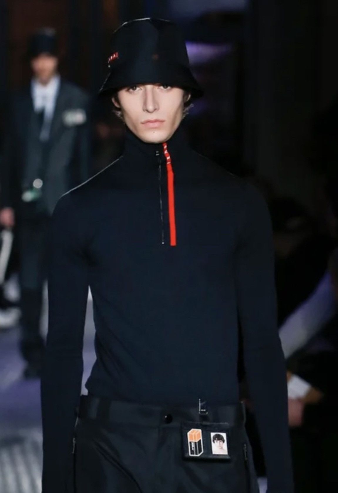 Prada 🔥$1.6K🔥 RUNWAY Prada Sport Stretchy Tech Knit Top Size US S / EU 44-46 / 1 - 1 Thumbnail