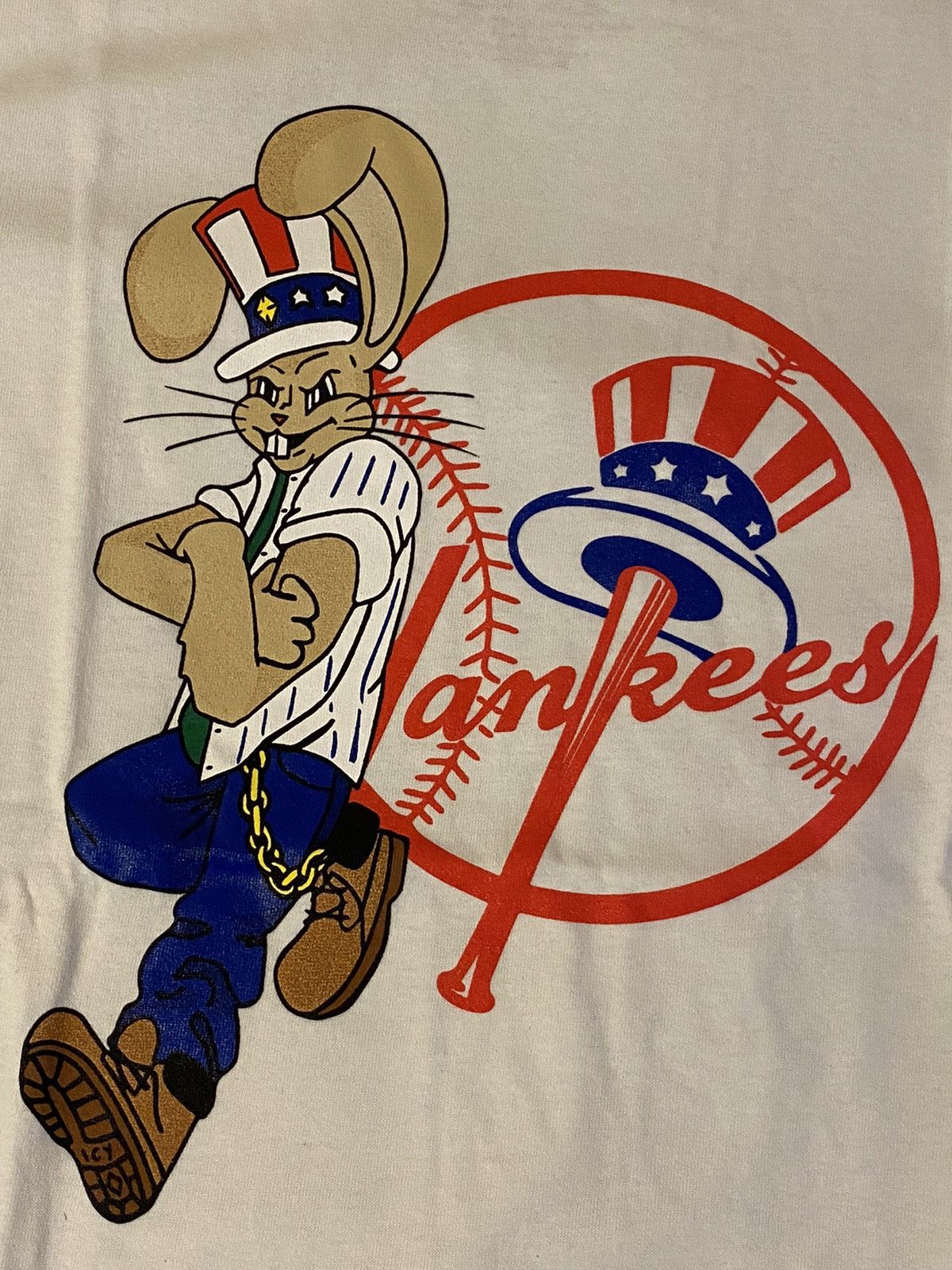Icy Rabbit Icy Rabbit NY Yankees Graphic Tee Size Small New NYC Size US S / EU 44-46 / 1 - 3 Thumbnail