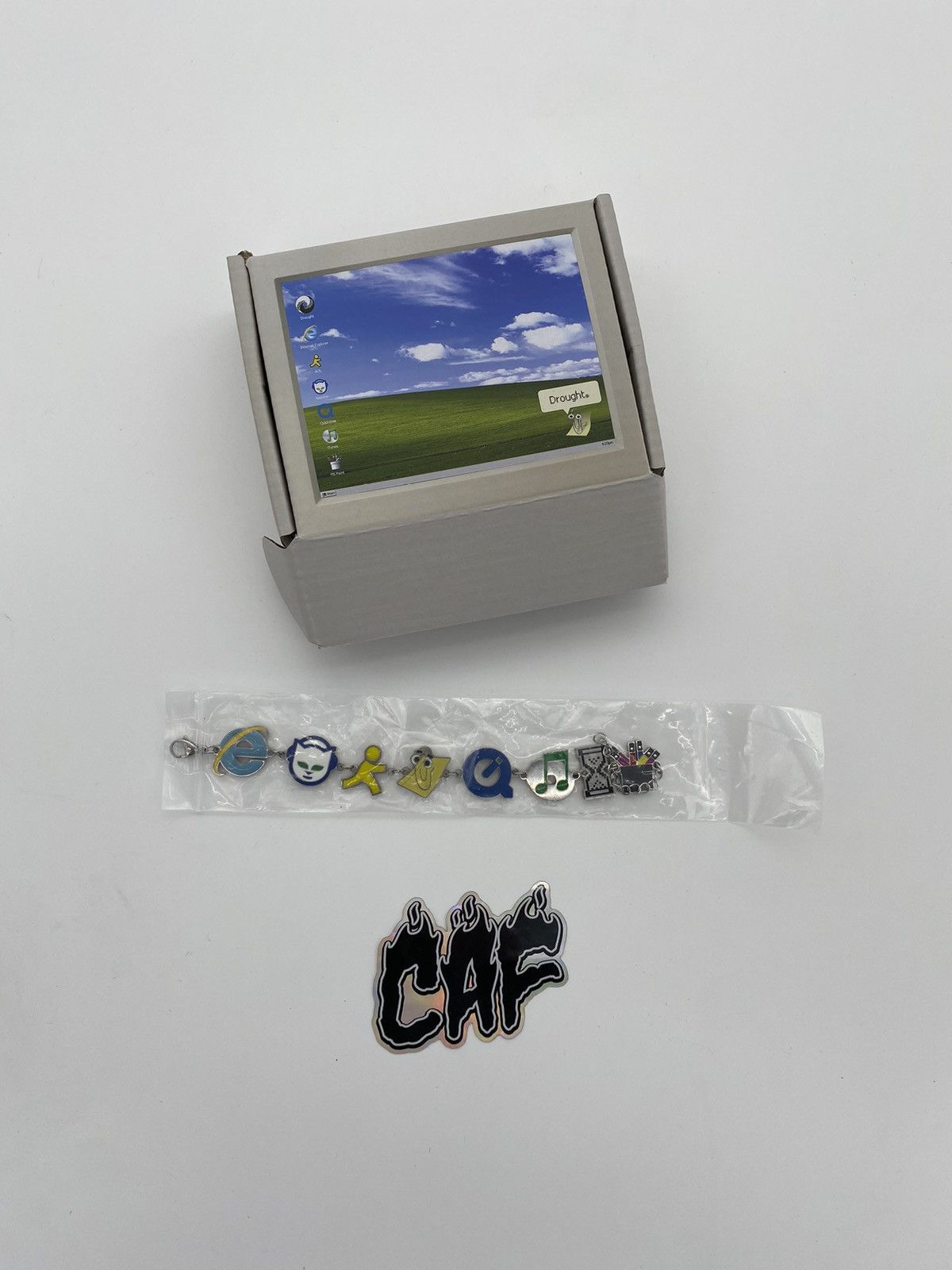 Drought × Jewelry RARE 2022 DROUGHT WEB SURFER INTERNET EXPLORER BRACELET/BOX Size ONE SIZE - 11 Thumbnail
