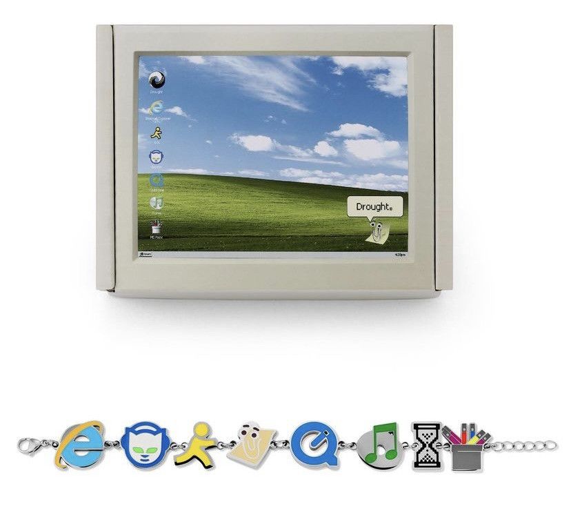Drought × Jewelry RARE 2022 DROUGHT WEB SURFER INTERNET EXPLORER BRACELET/BOX Size ONE SIZE - 13 Thumbnail