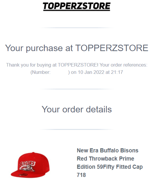 MLB × New Era Topperz Red Green Buffalo Bisons 7 1/8 Fitted Not Hatclub Size ONE SIZE - 10 Thumbnail