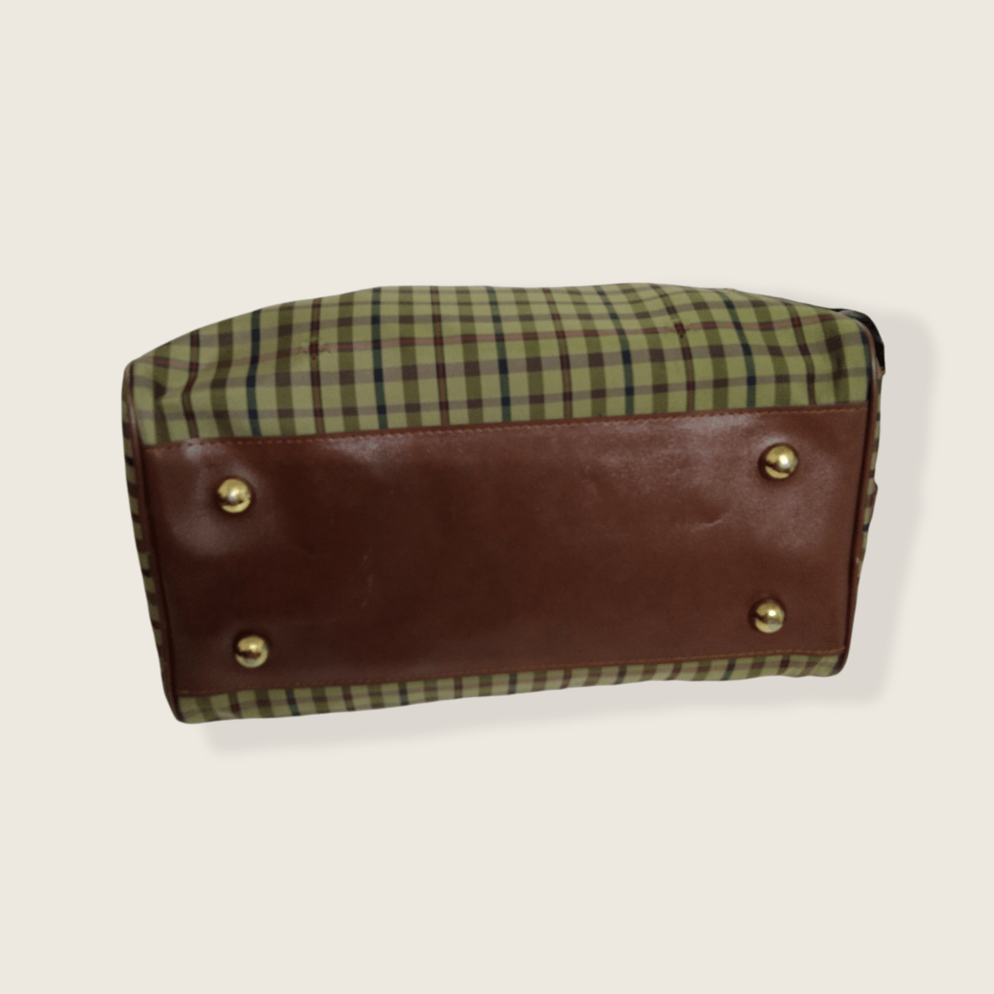 Designer × Other × Vintage VINTAGE LASSERRE PARIS CHECKERED BOSTON BAG Size ONE SIZE - 5 Thumbnail