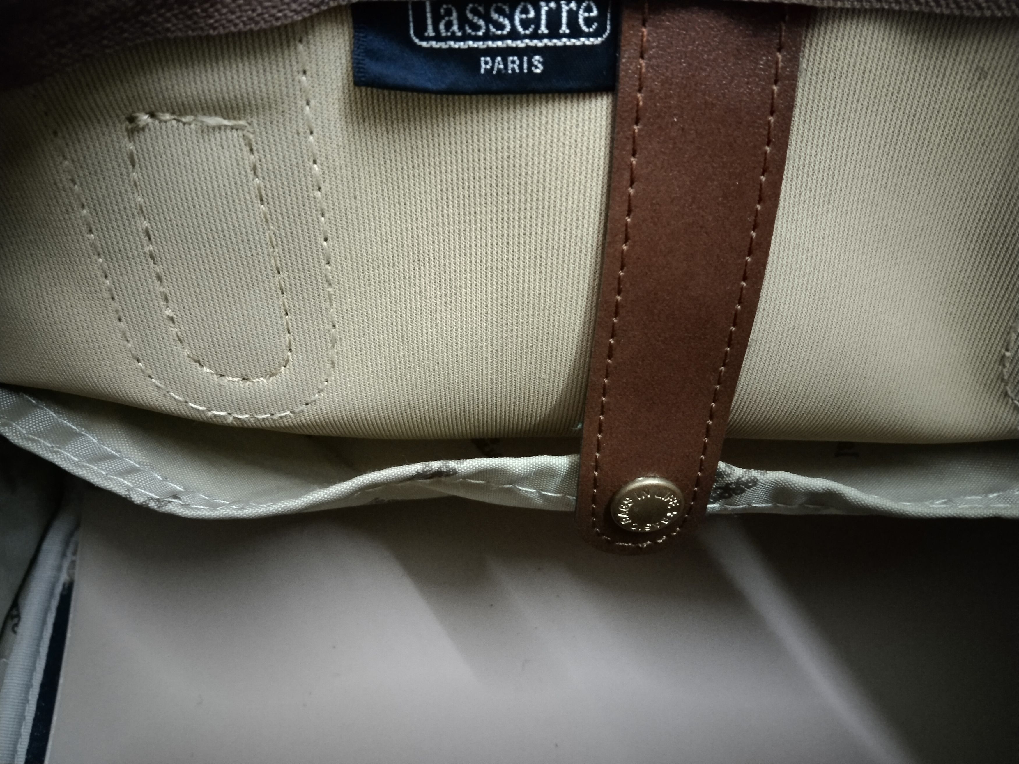 Designer × Other × Vintage VINTAGE LASSERRE PARIS CHECKERED BOSTON BAG Size ONE SIZE - 18 Thumbnail