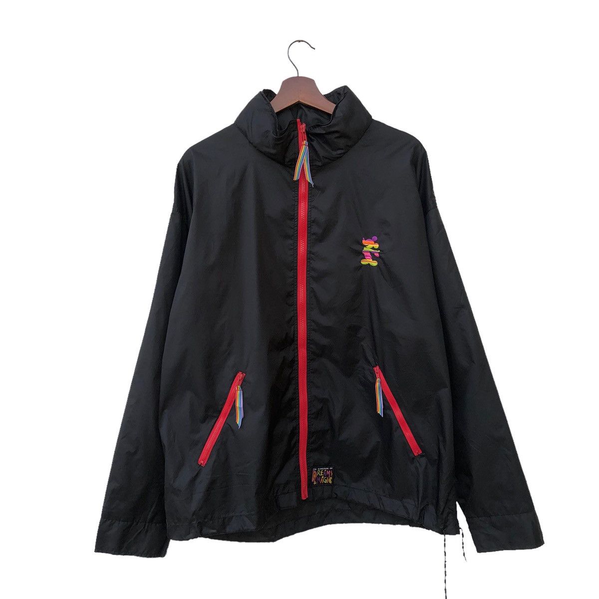 image of Tokyo Disneyland Kingdom Of Dream Mickey Mouse Light Jacket in Black, Men's (Size Large)