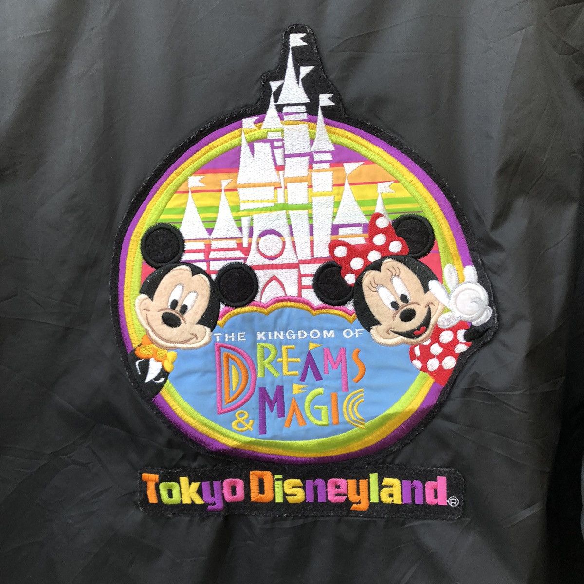Disney Tokyo Disneyland Kingdom Of Dream Mickey Mouse Light Jacket Size US L / EU 52-54 / 3 - 3 Thumbnail