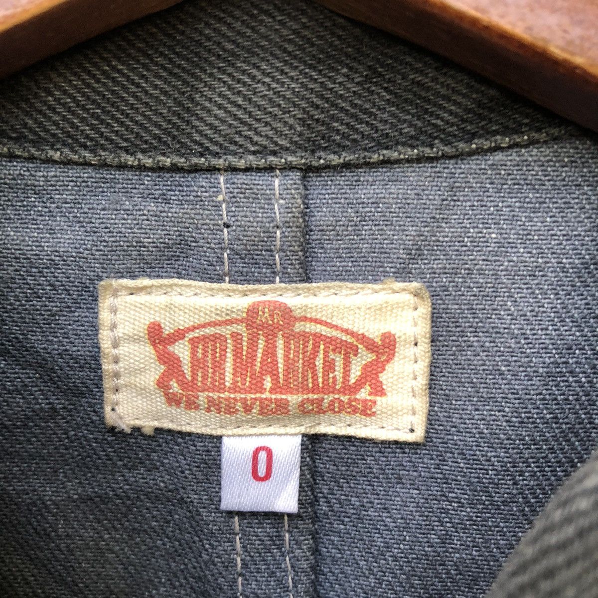 Blue Blue Japan 🔥Hollywood Ranch Market Blue Blue Japan Chore Jacket Size US M / EU 48-50 / 2 - 4 Thumbnail