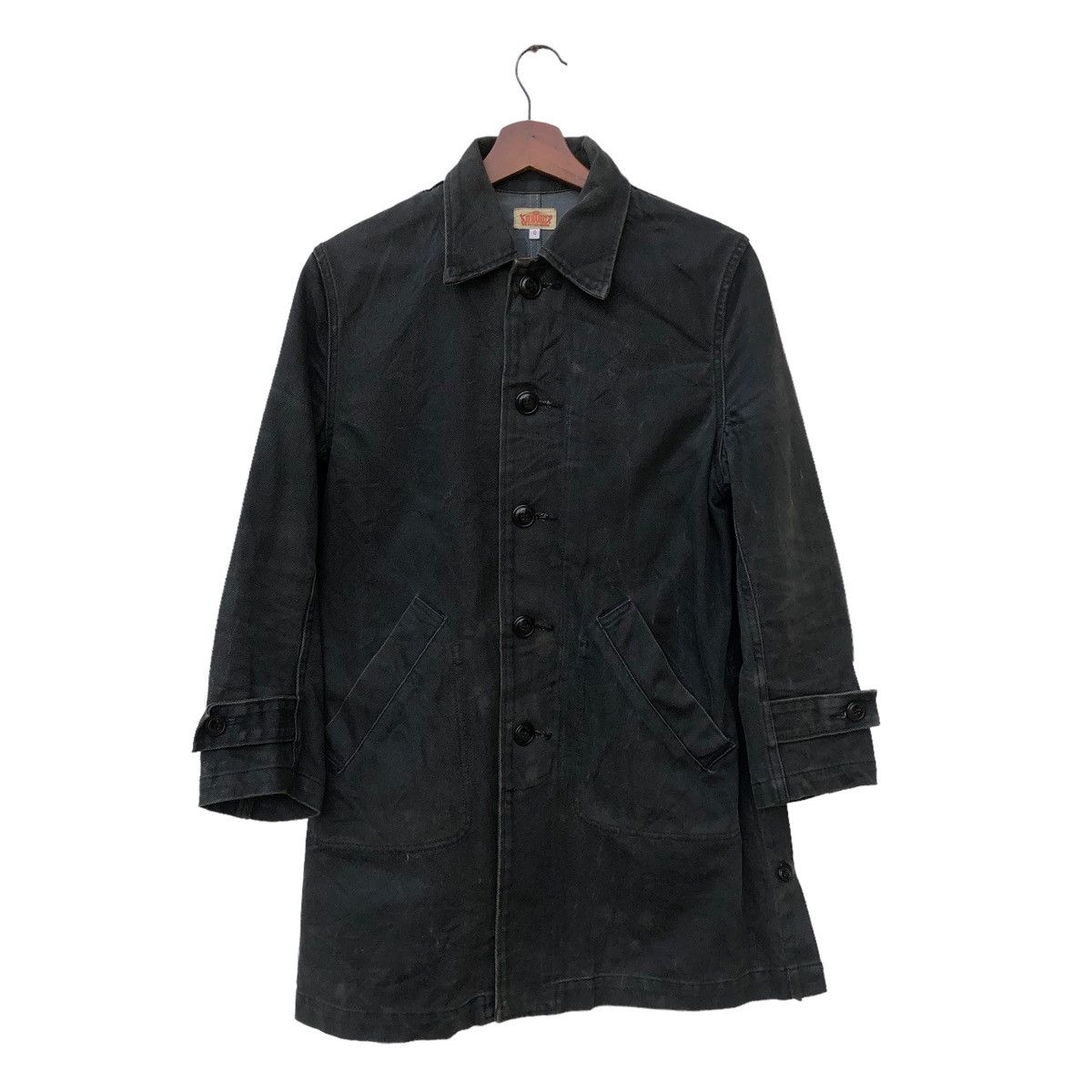 Blue Blue Japan 🔥Hollywood Ranch Market Blue Blue Japan Chore Jacket Size US M / EU 48-50 / 2 - 2 Thumbnail