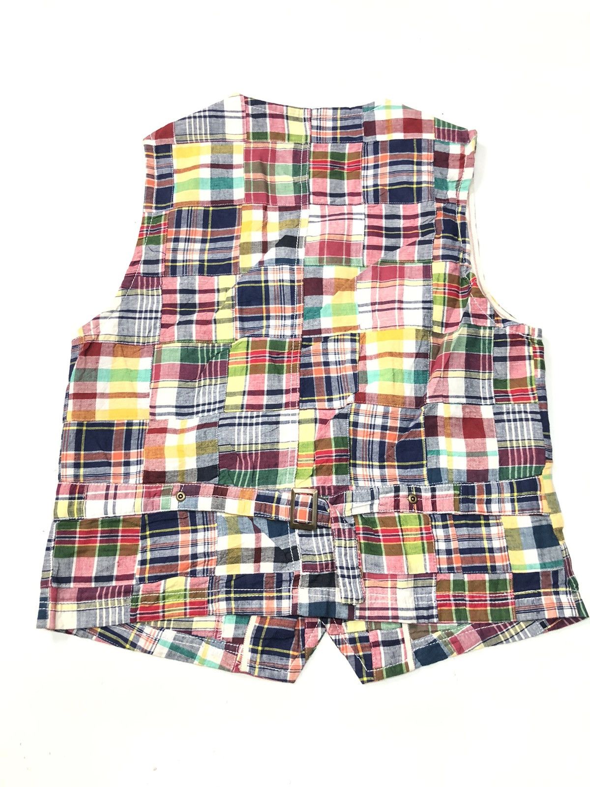 Japanese Brand BENO CLOTHING GOVERNMENT PATCH WORK VEST Size US S / EU 44-46 / 1 - 8 Thumbnail