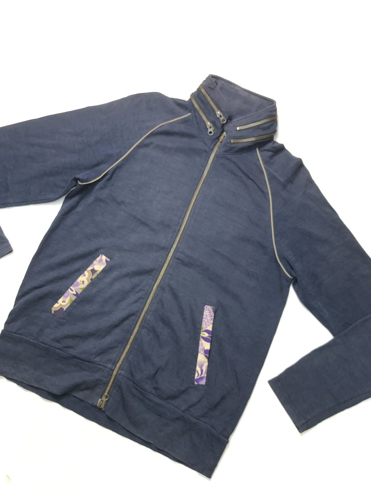 Designer × Takeo Kikuchi × Vintage VINTAGE TAKEO KIKUCHI ZIPPER JACKET Size US S / EU 44-46 / 1 - 2 Thumbnail